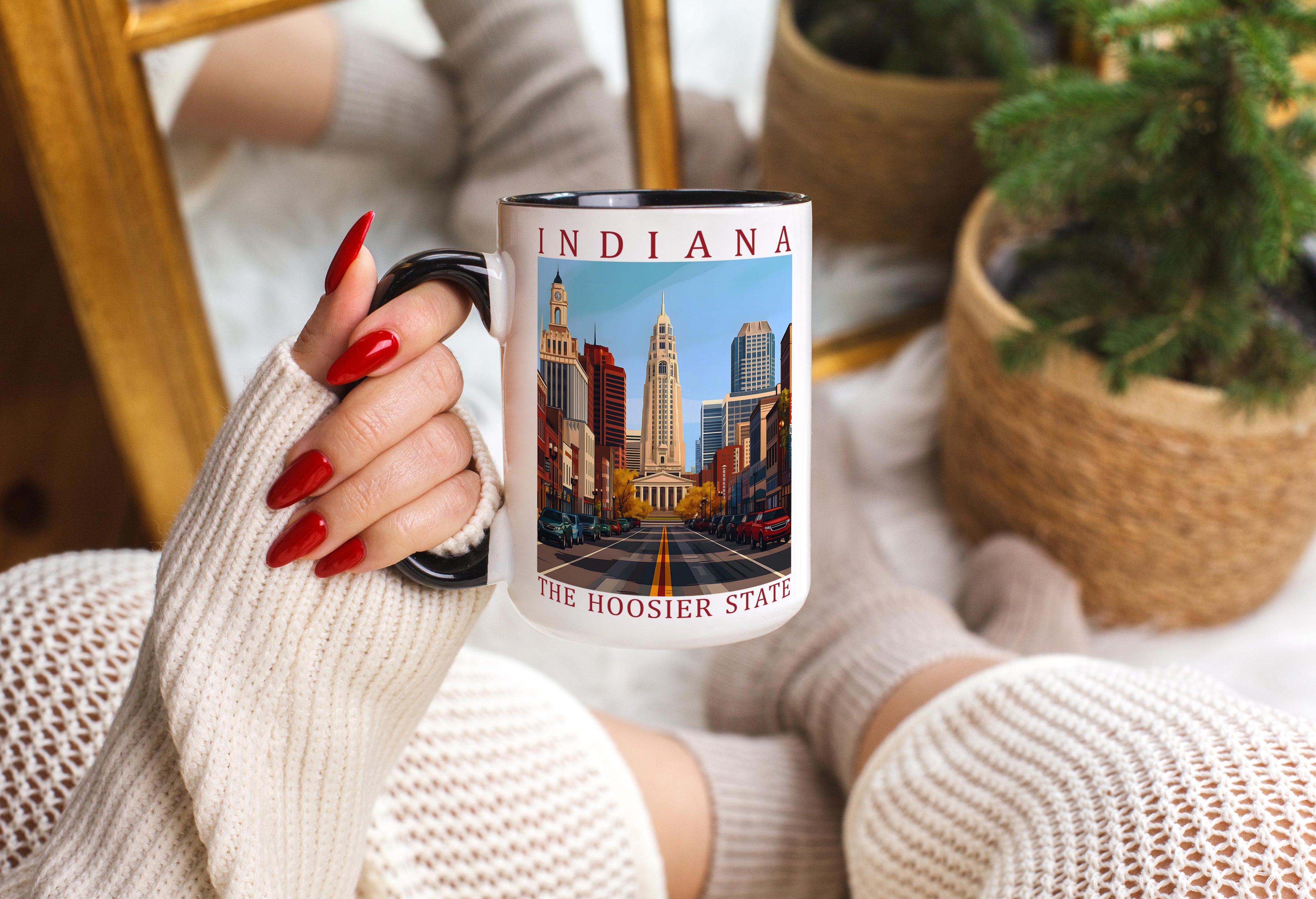 Indiana - US State Pride Mug