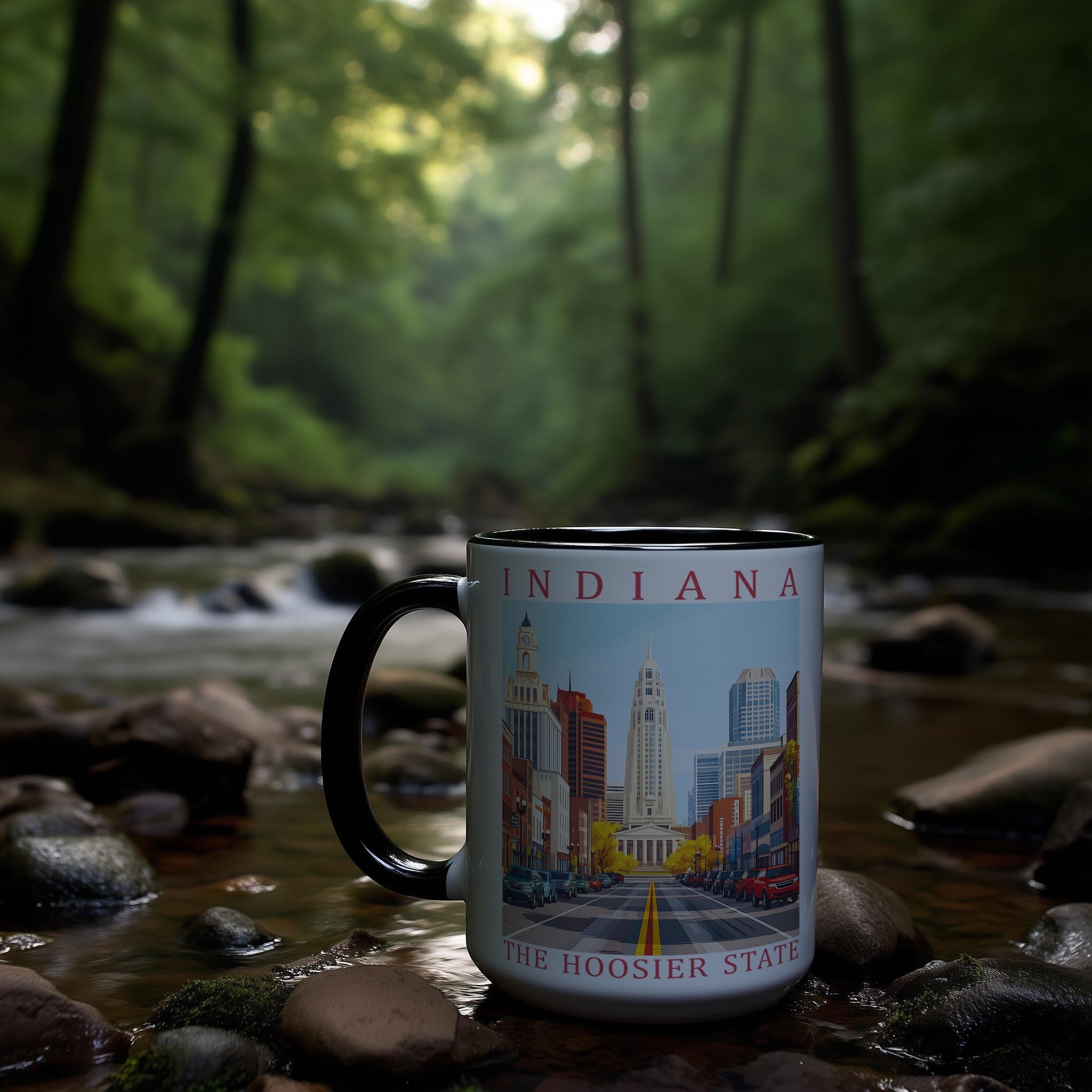 Indiana - US State Pride Mug