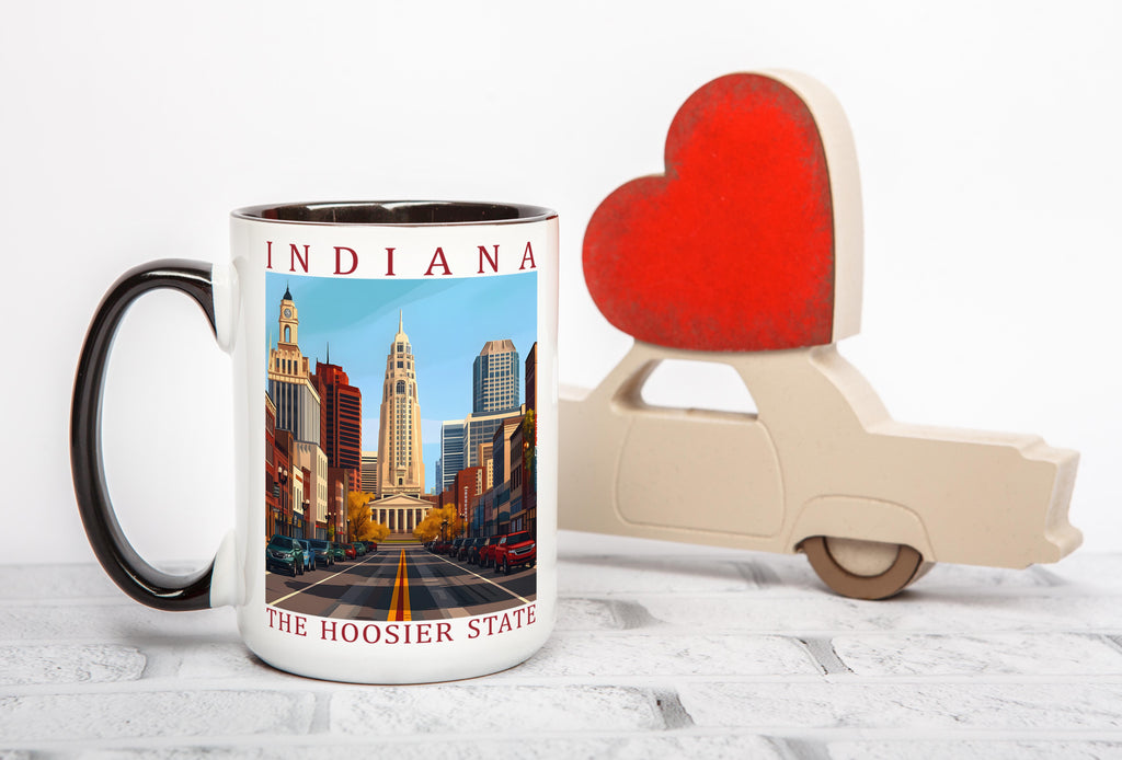 Indiana - US State Pride Mug