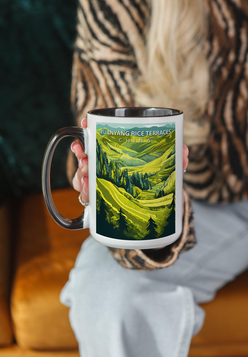 Yuanyang Rice Terraces - China - Global Treasures Mug
