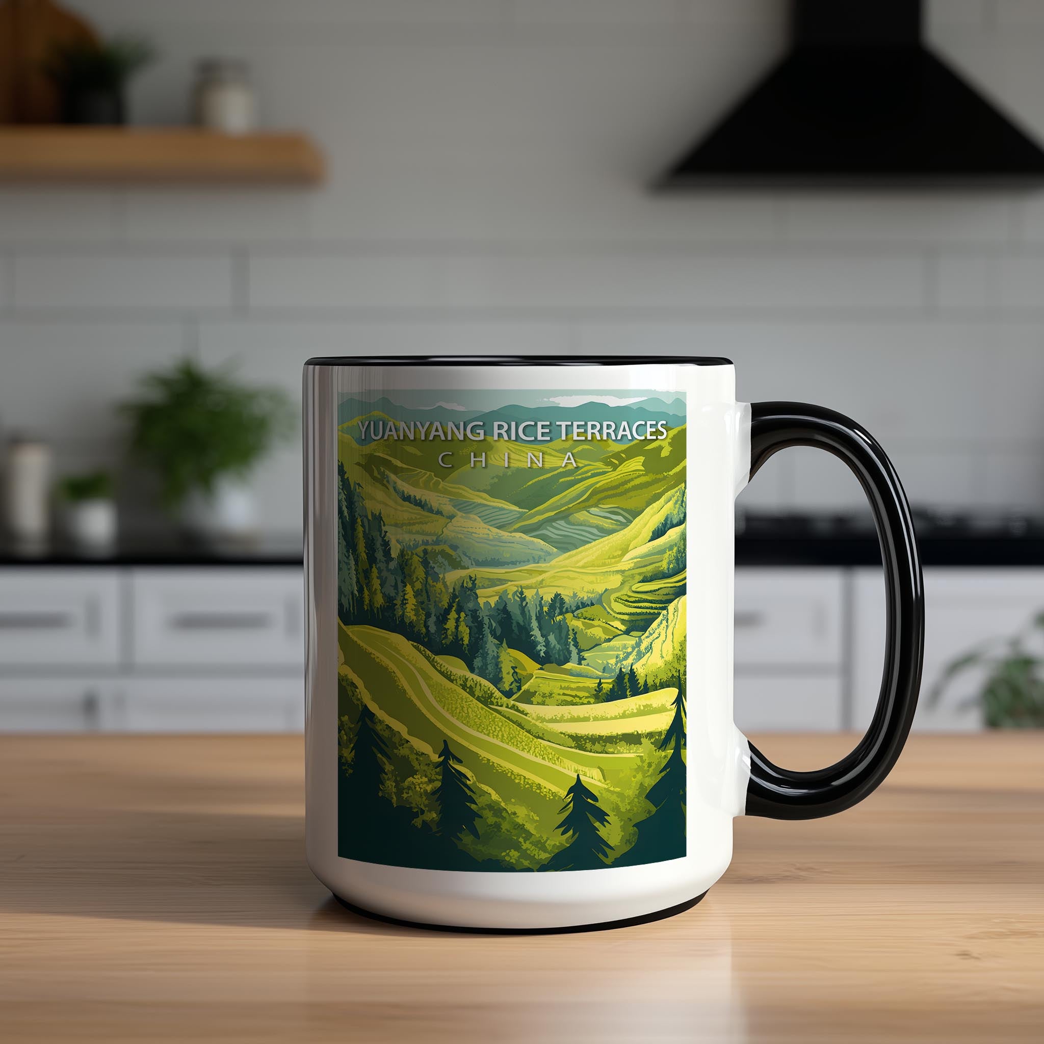 Yuanyang Rice Terraces - China - Global Treasures Mug