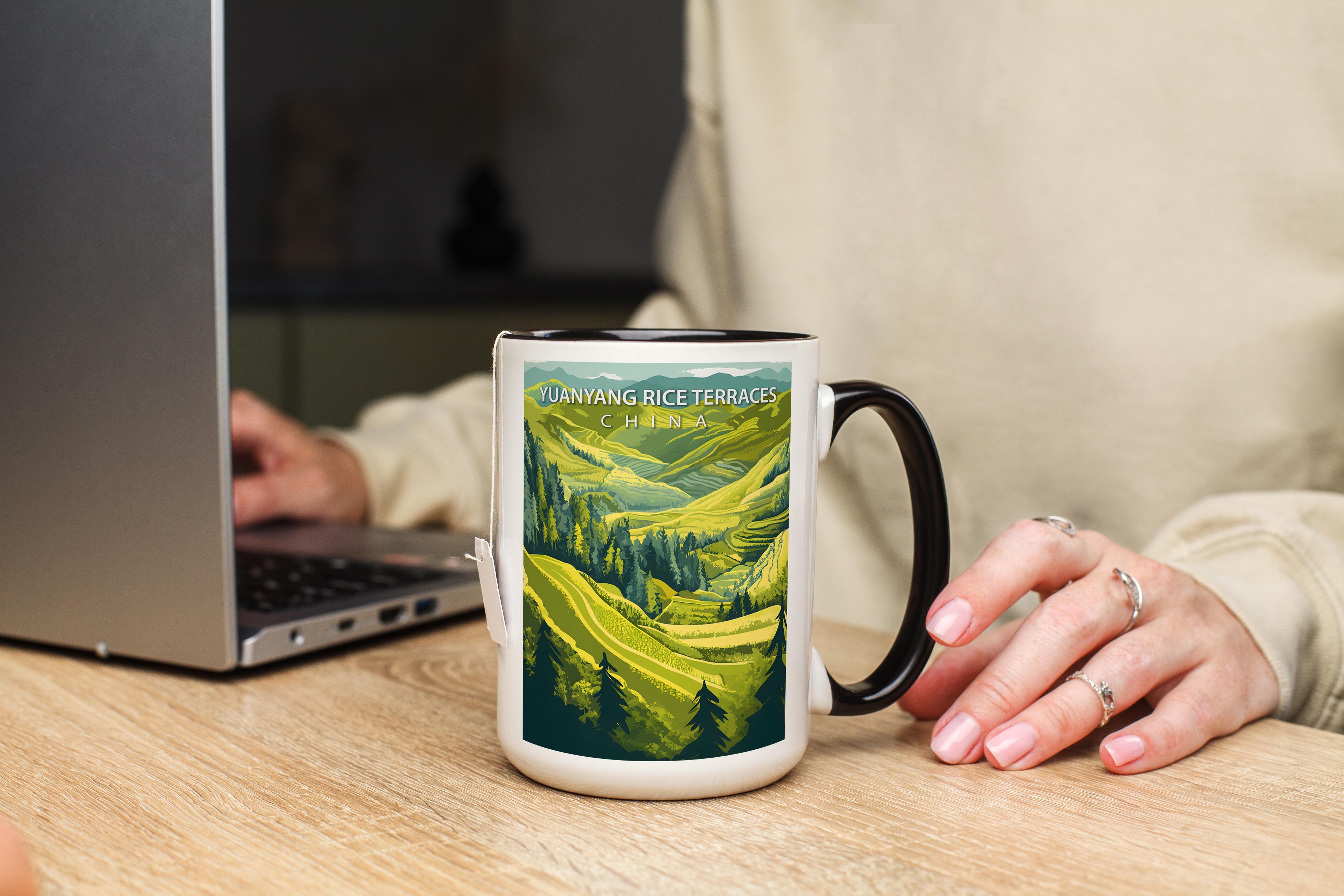 Yuanyang Rice Terraces - China - Global Treasures Mug