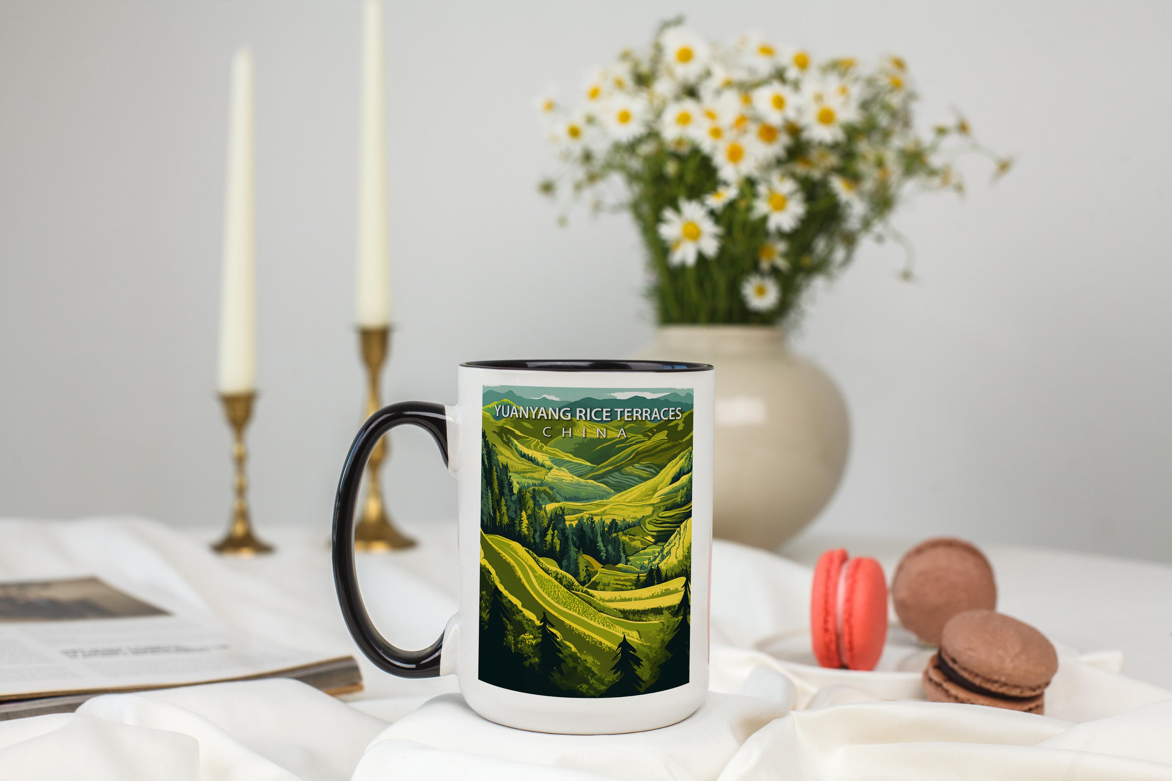Yuanyang Rice Terraces - China - Global Treasures Mug