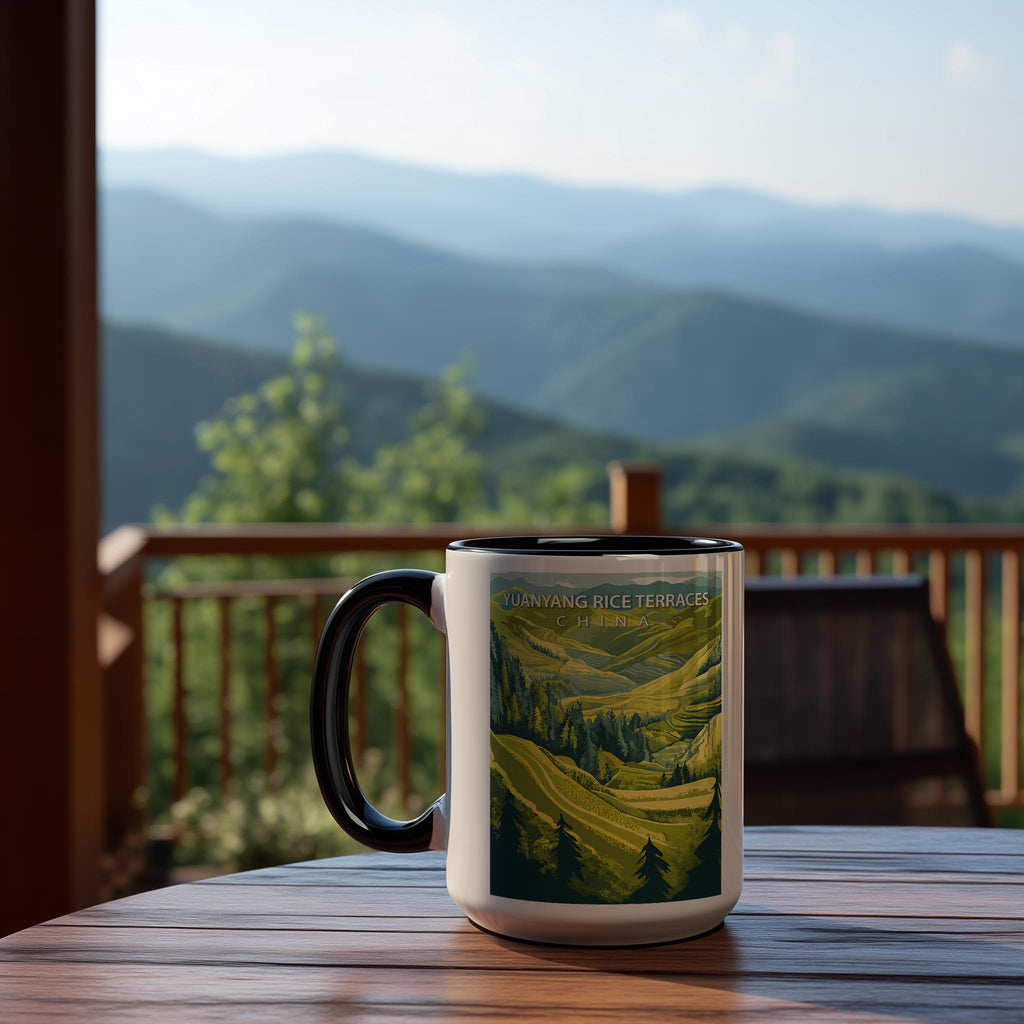 Yuanyang Rice Terraces - China - Global Treasures Mug