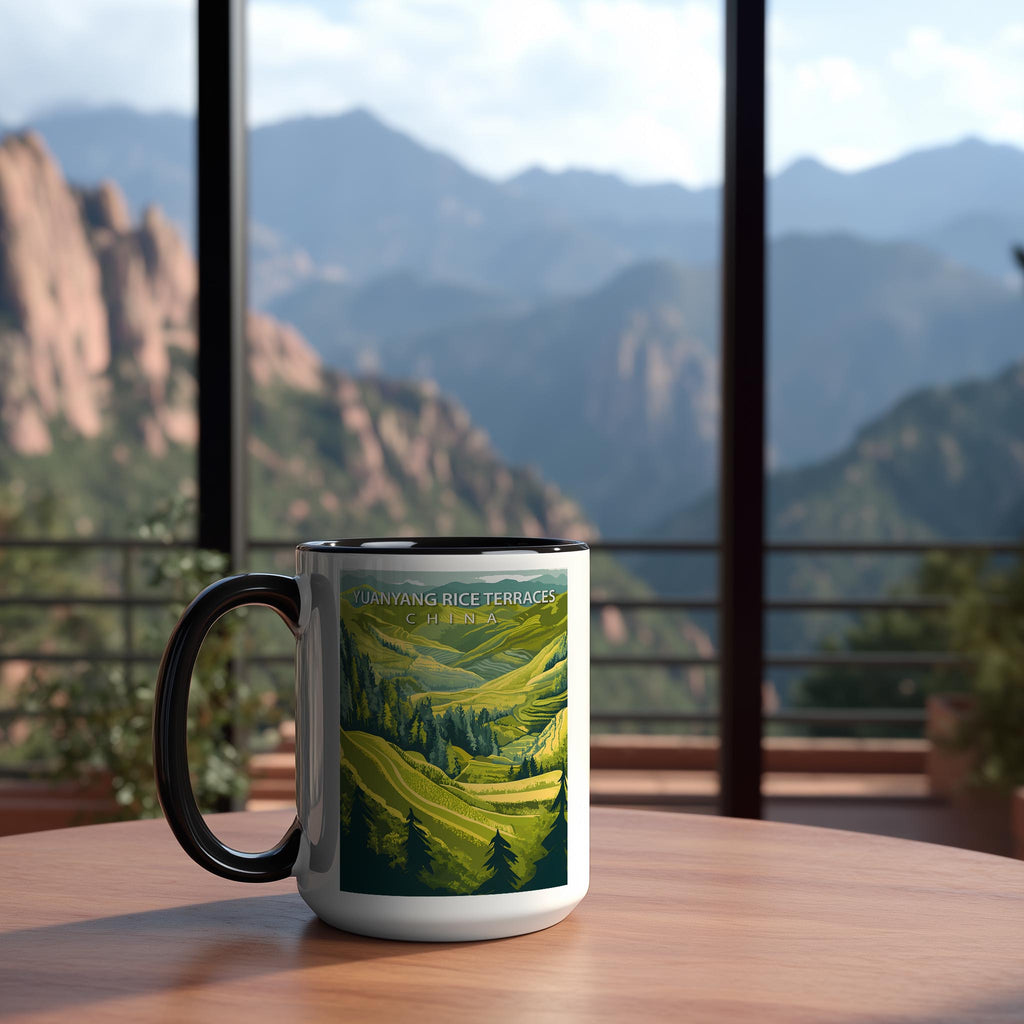 Yuanyang Rice Terraces - China - Global Treasures Mug