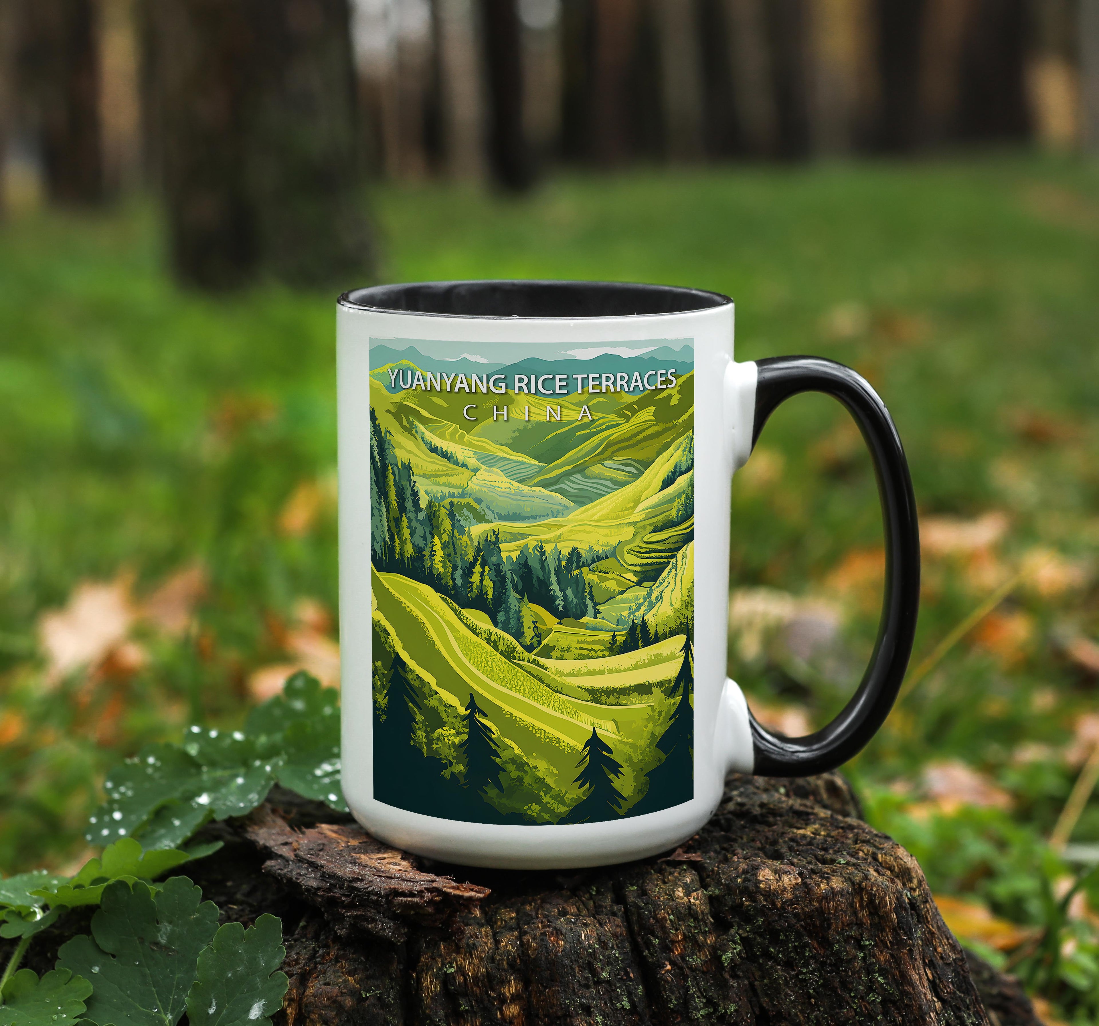 Yuanyang Rice Terraces - China - Global Treasures Mug