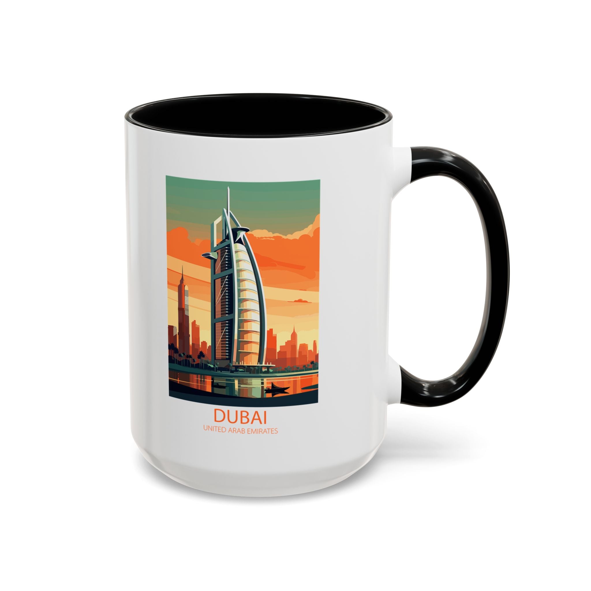 Dubai - united Arab Emirates - Beautiful Tourist Hotspots Mug