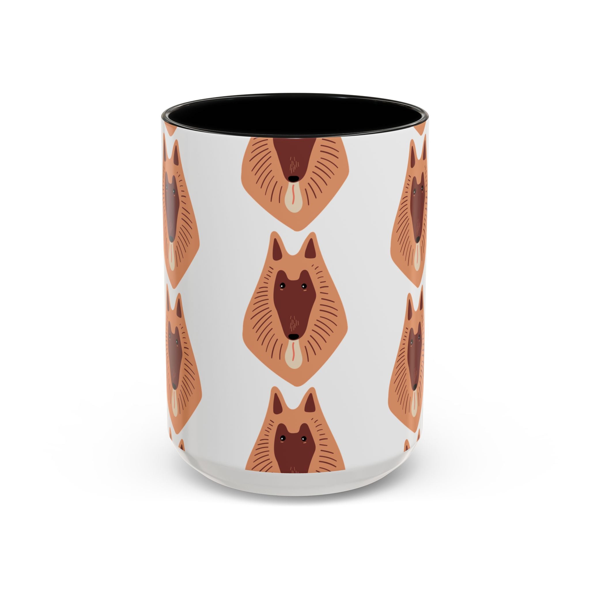 Collie Dog Doodle Design 15oz Mug
