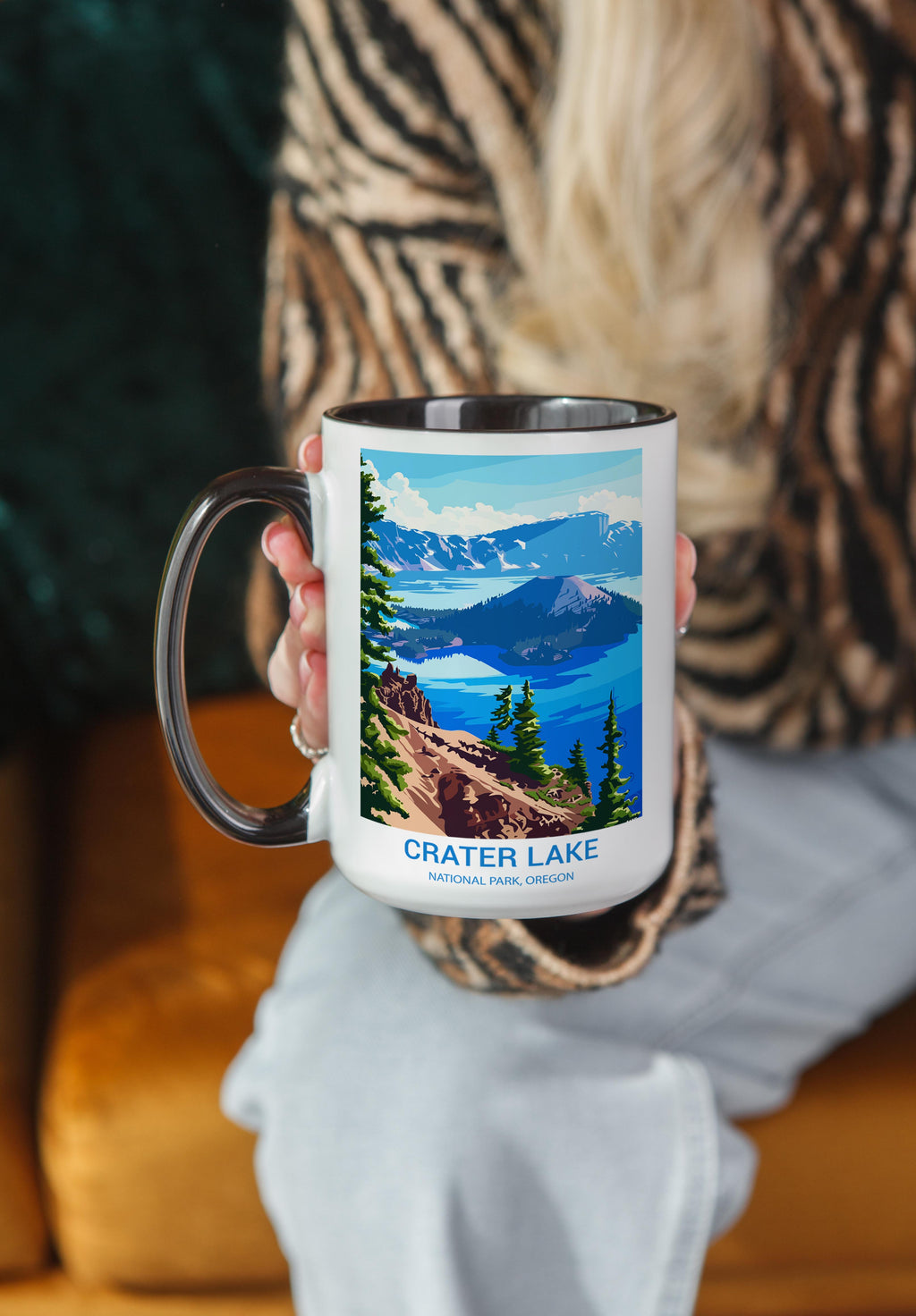 Crater Lake - Oregon - US National Park Tourism Mug