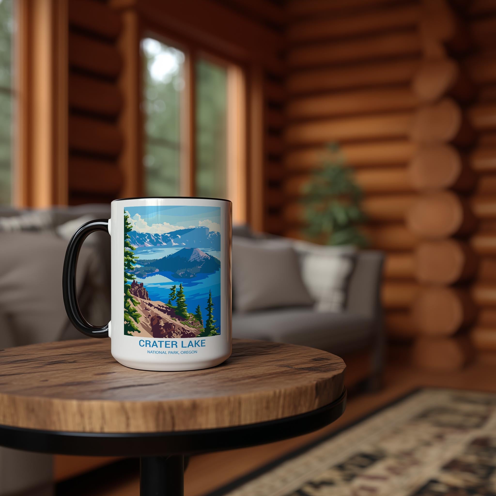 Crater Lake - Oregon - US National Park Tourism Mug