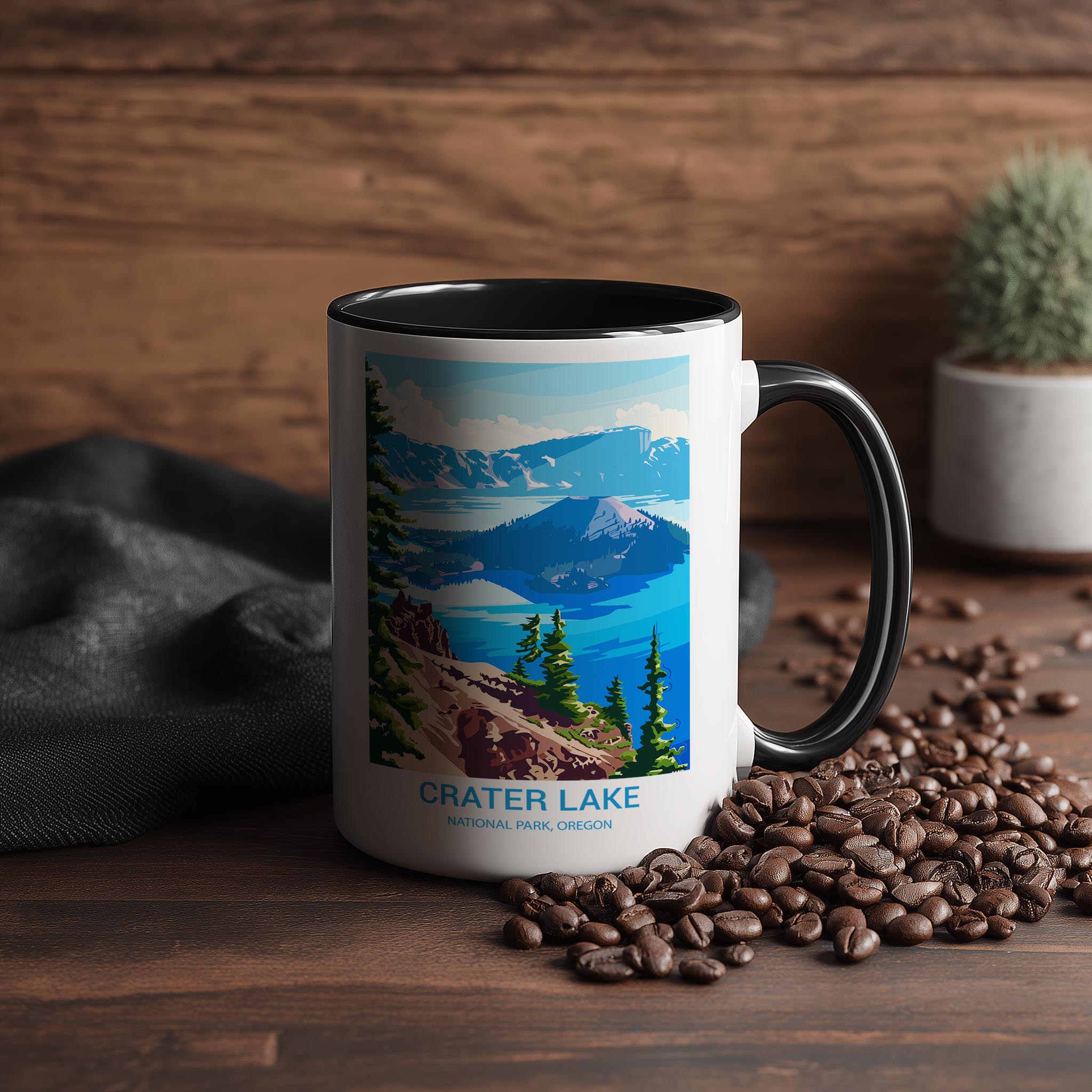Crater Lake - Oregon - US National Park Tourism Mug