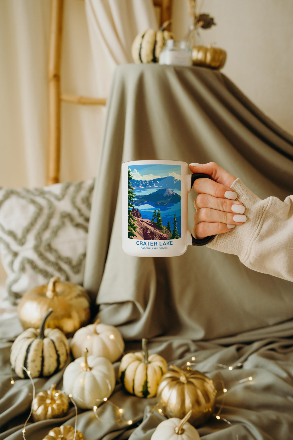 Crater Lake - Oregon - US National Park Tourism Mug