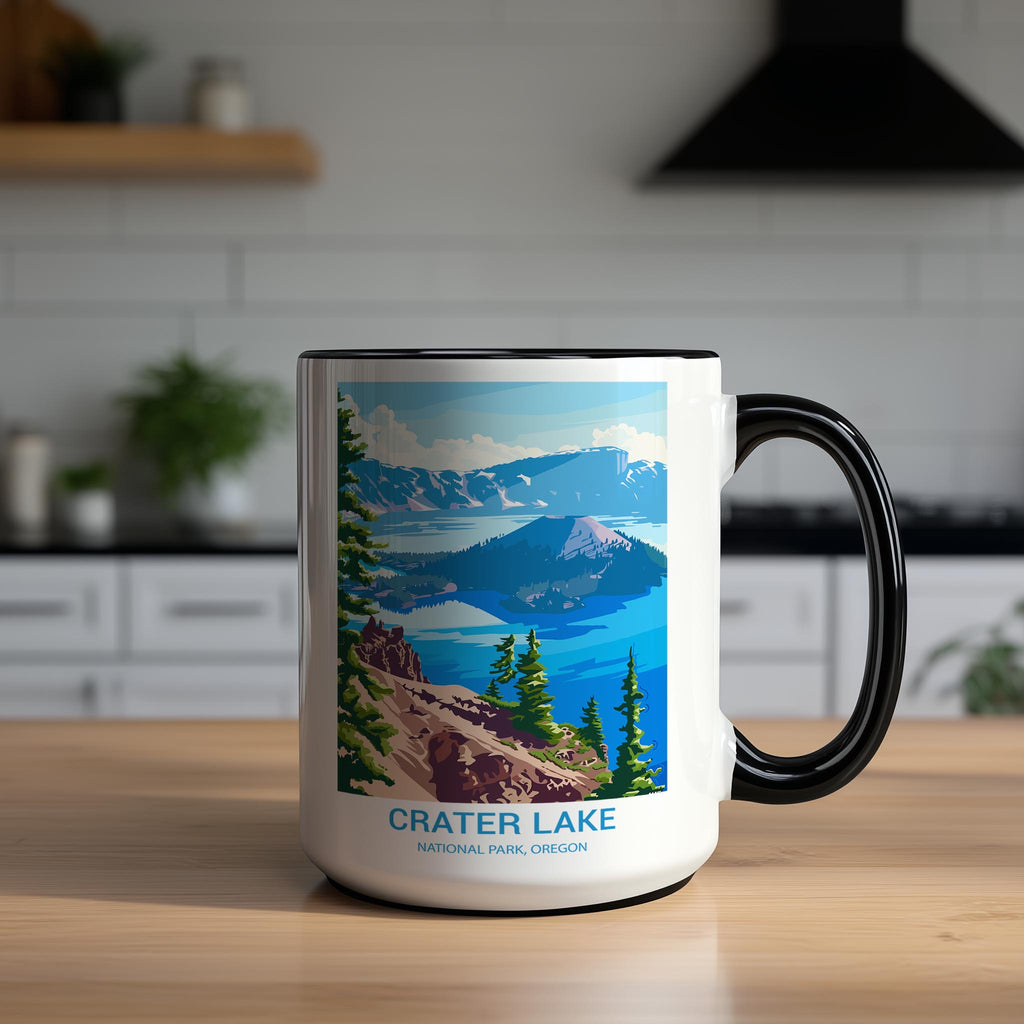 Crater Lake - Oregon - US National Park Tourism Mug