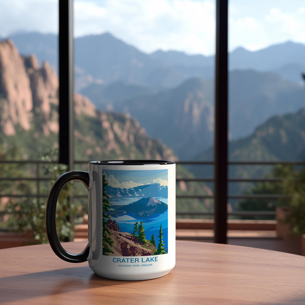 Crater Lake - Oregon - US National Park Tourism Mug