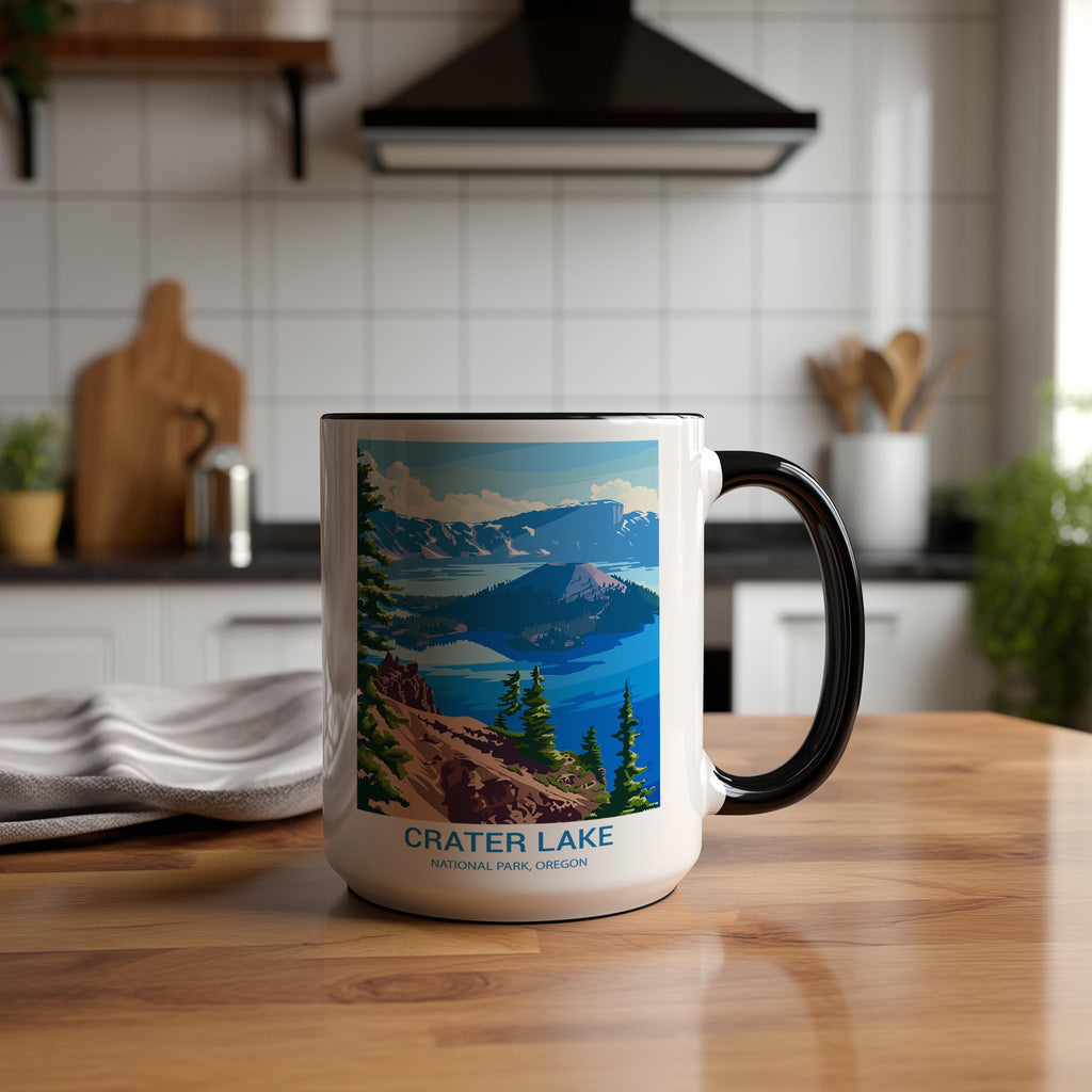 Crater Lake - Oregon - US National Park Tourism Mug