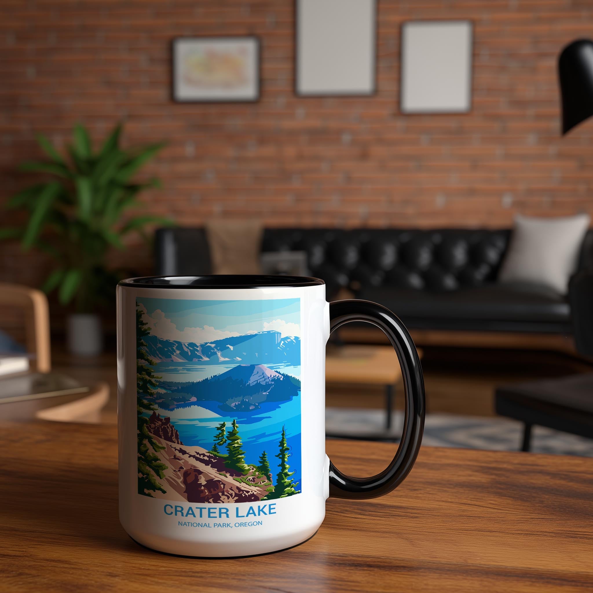 Crater Lake - Oregon - US National Park Tourism Mug