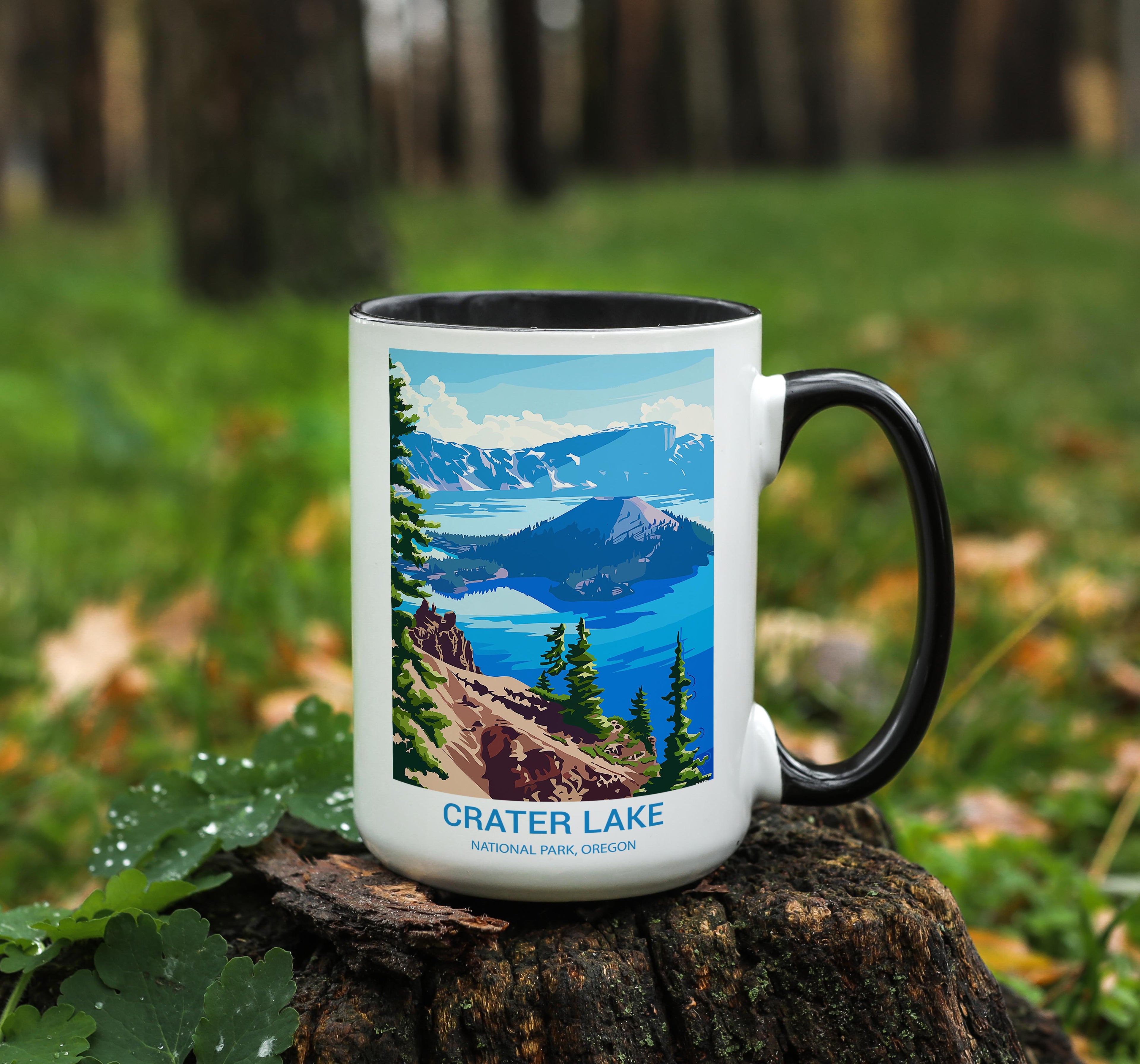 Crater Lake - Oregon - US National Park Tourism Mug