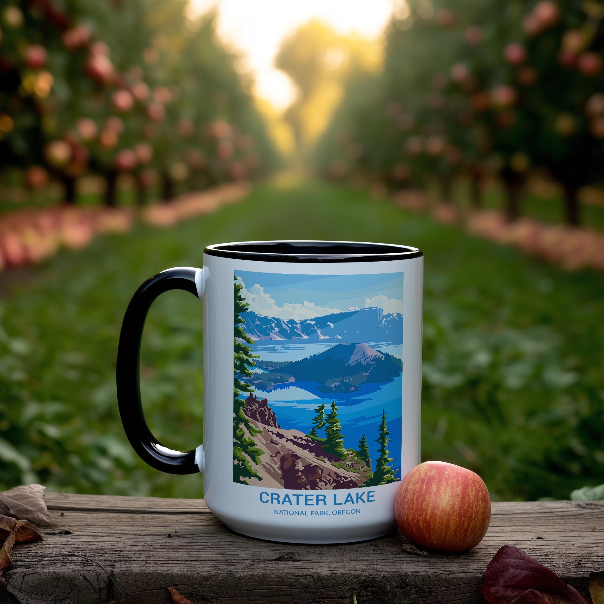 Crater Lake - Oregon - US National Park Tourism Mug