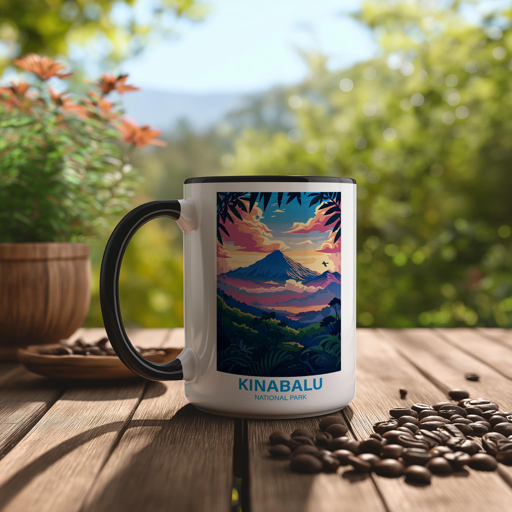 Kinablu National Park - Forests of the World Mug