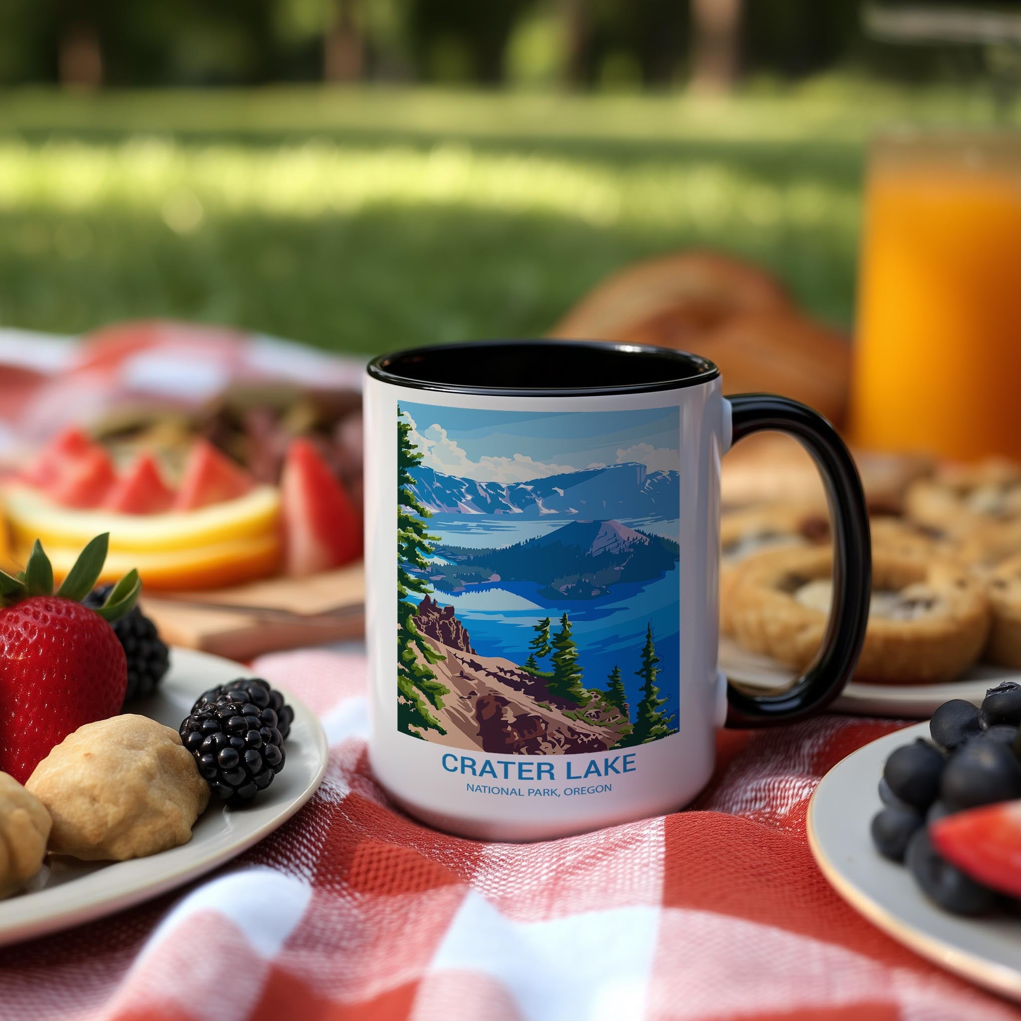 Crater Lake - Oregon - US National Park Tourism Mug