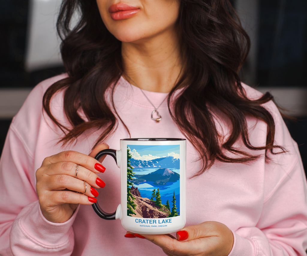 Crater Lake - Oregon - US National Park Tourism Mug