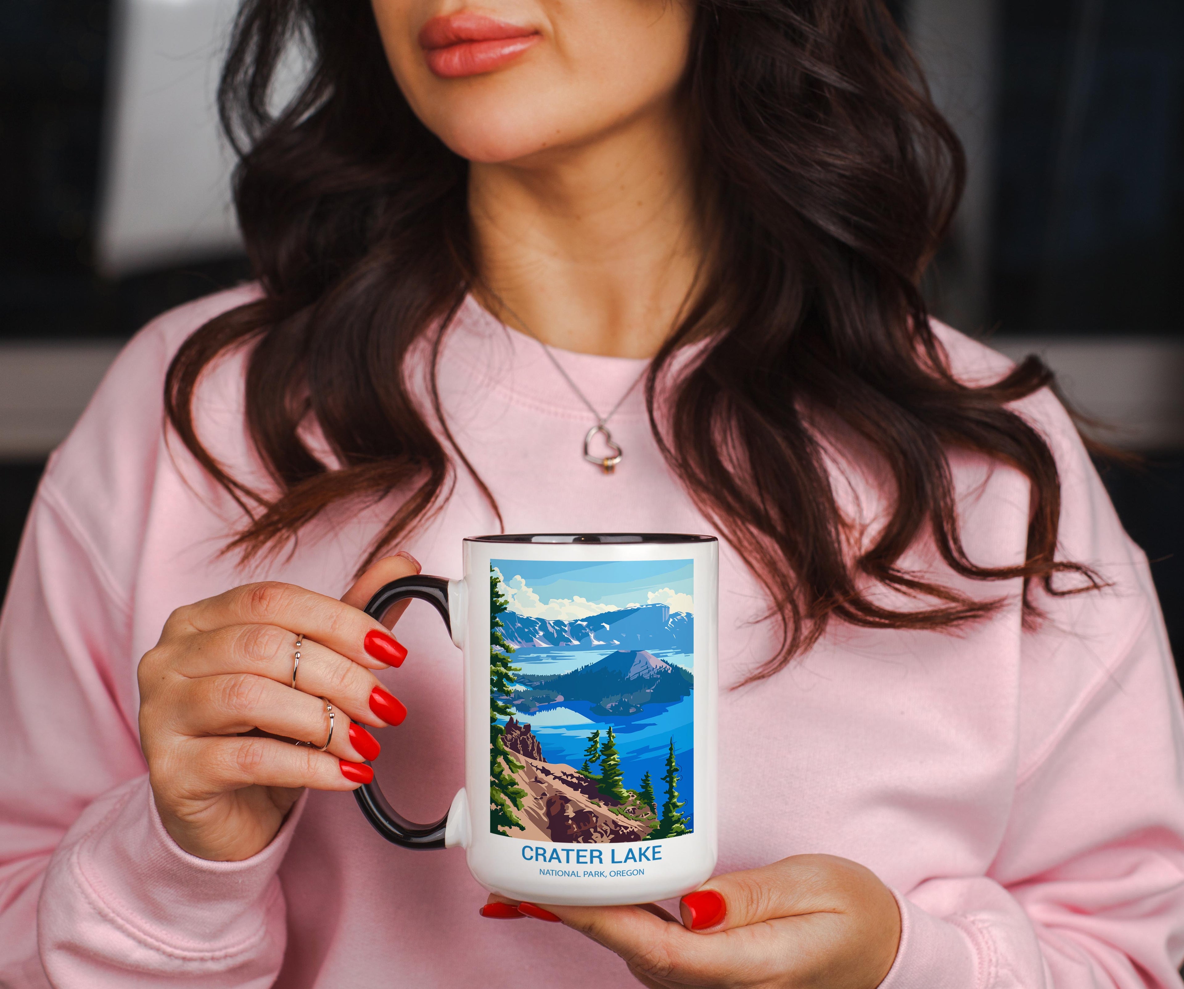 Crater Lake - Oregon - US National Park Tourism Mug