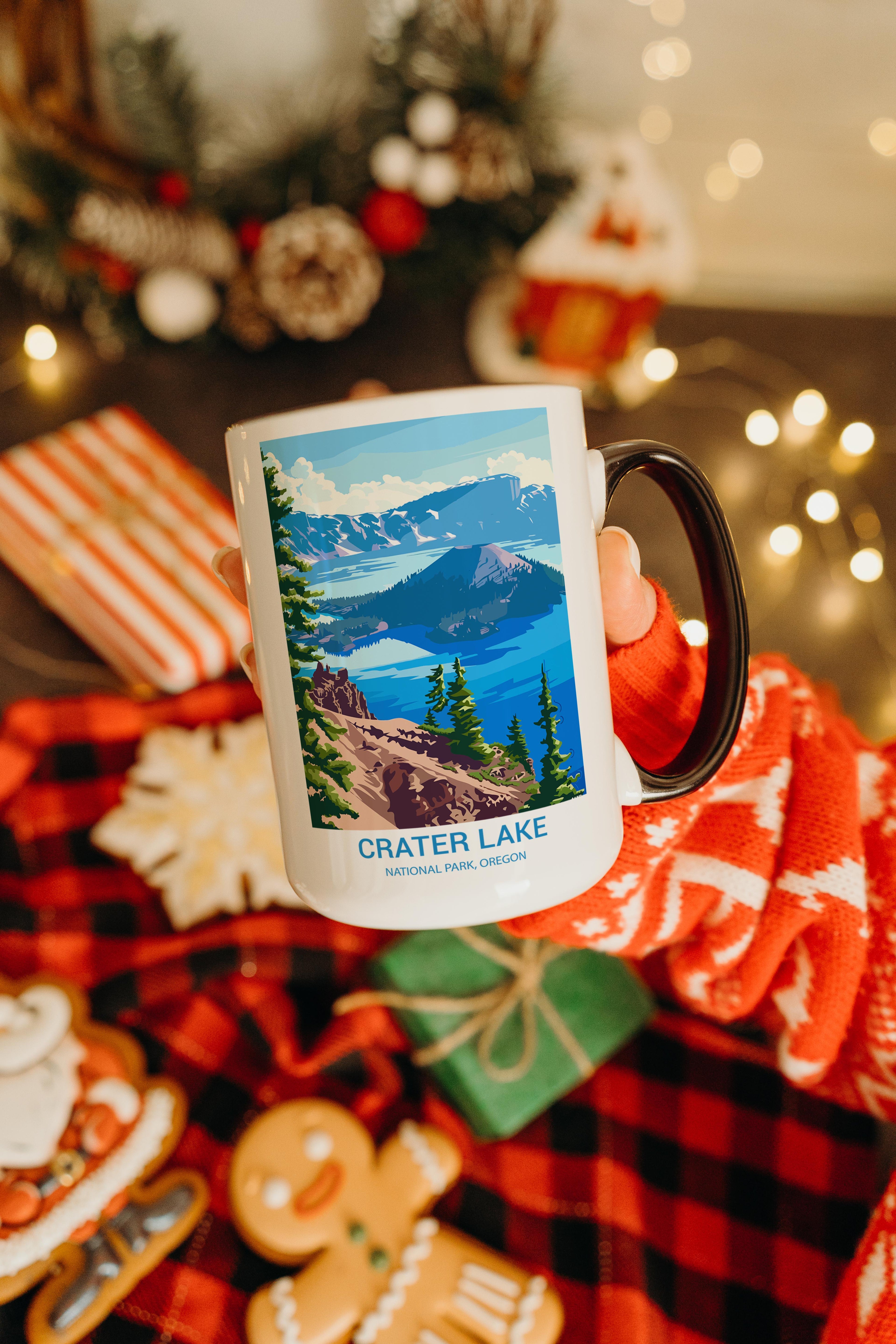 Crater Lake - Oregon - US National Park Tourism Mug