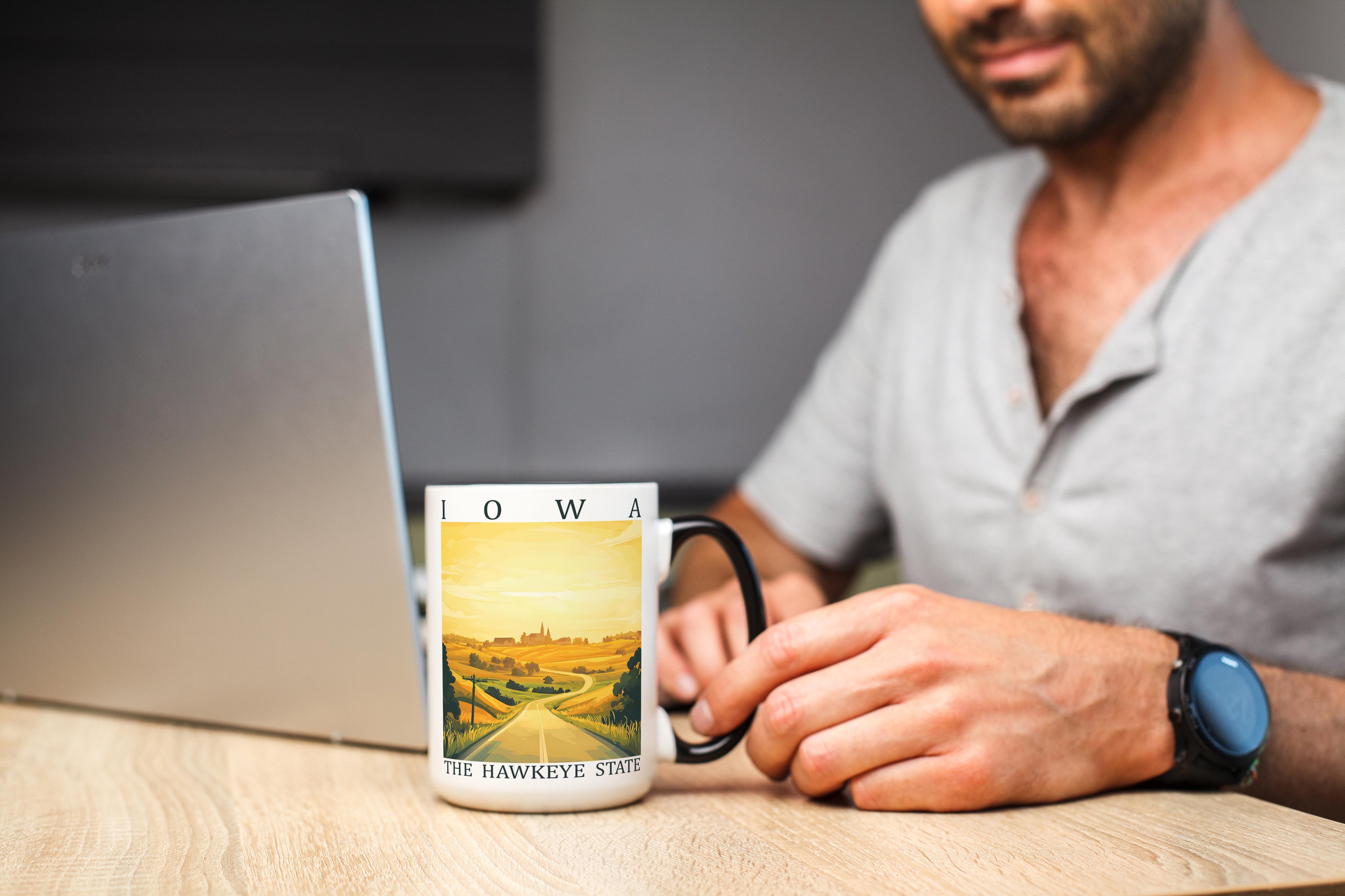 Iowa - US State Pride Mug