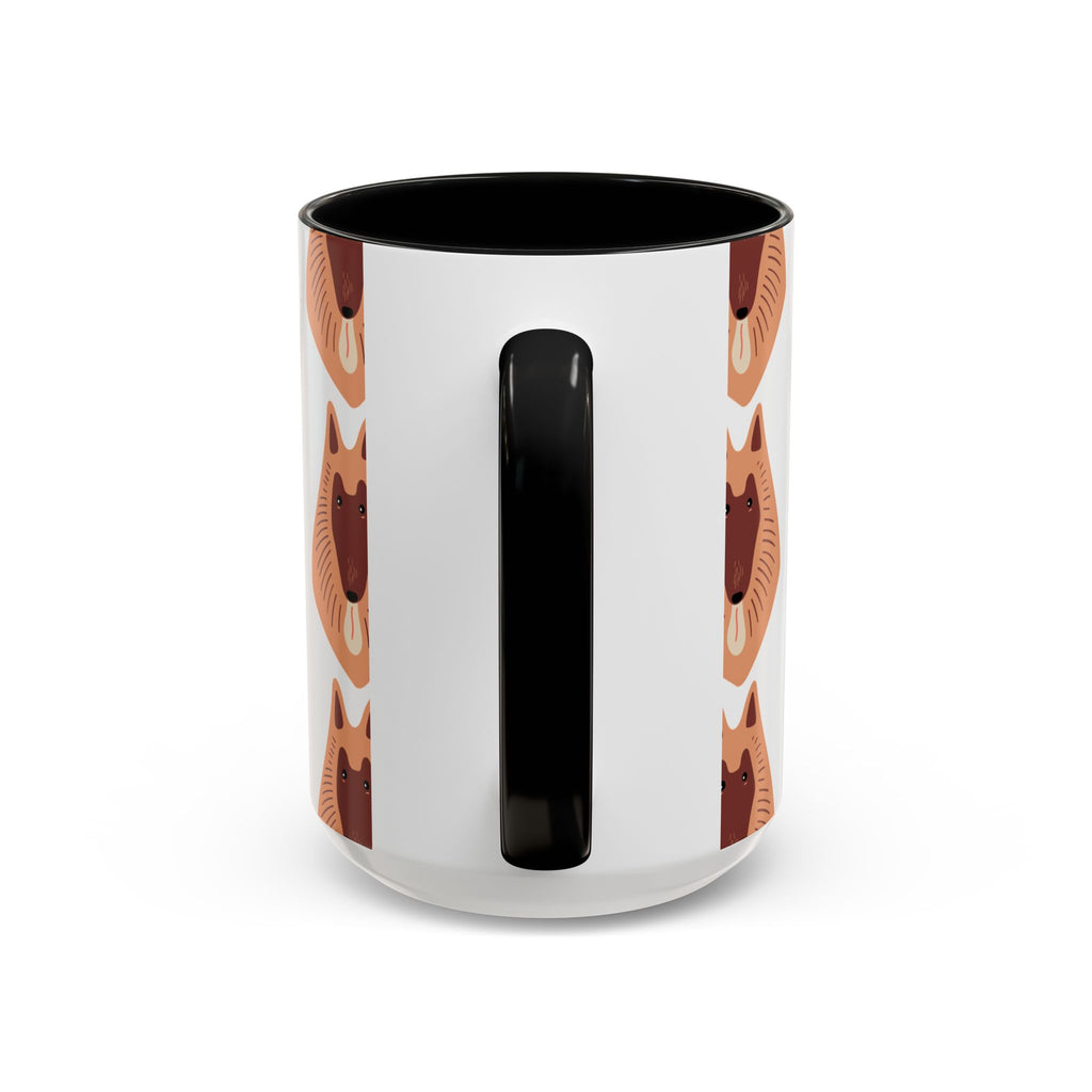 Collie Dog Doodle Design 15oz Mug