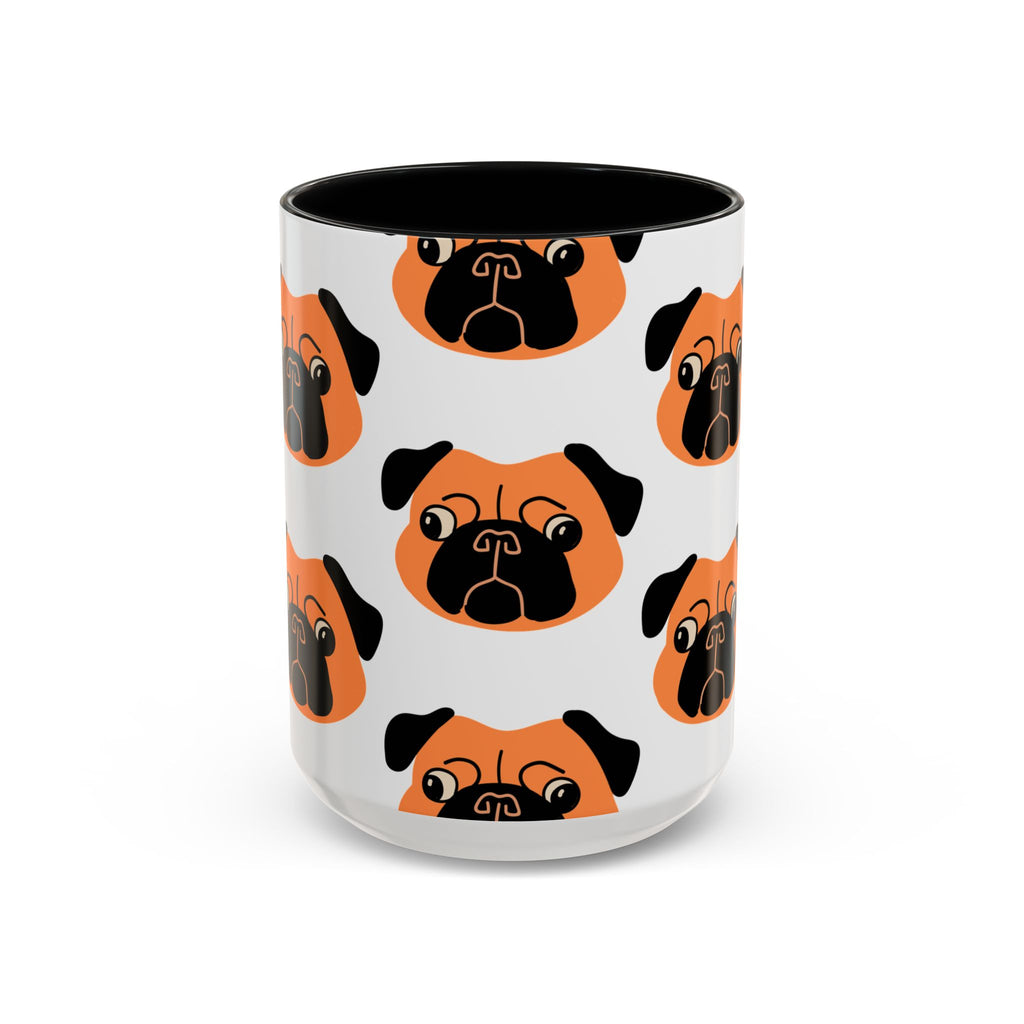 Pug Dog Doodle Design 15oz Mug