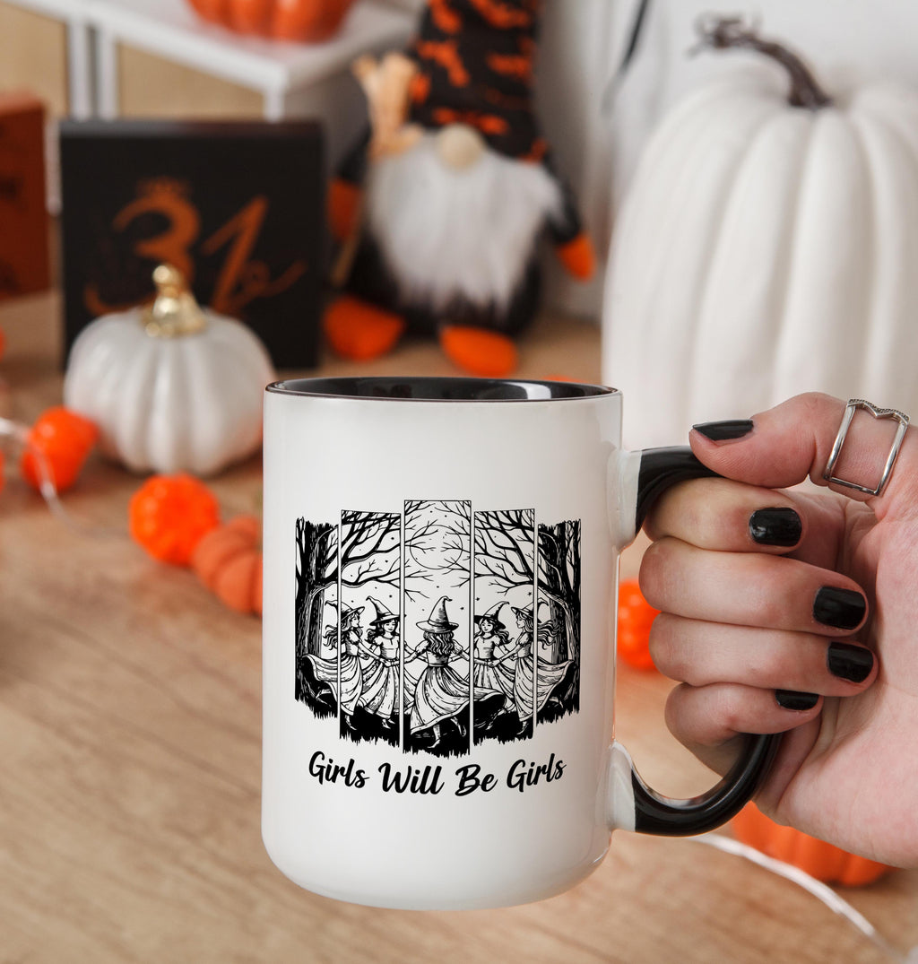 Girls Will Be Girls - Witchy Halloween Mug
