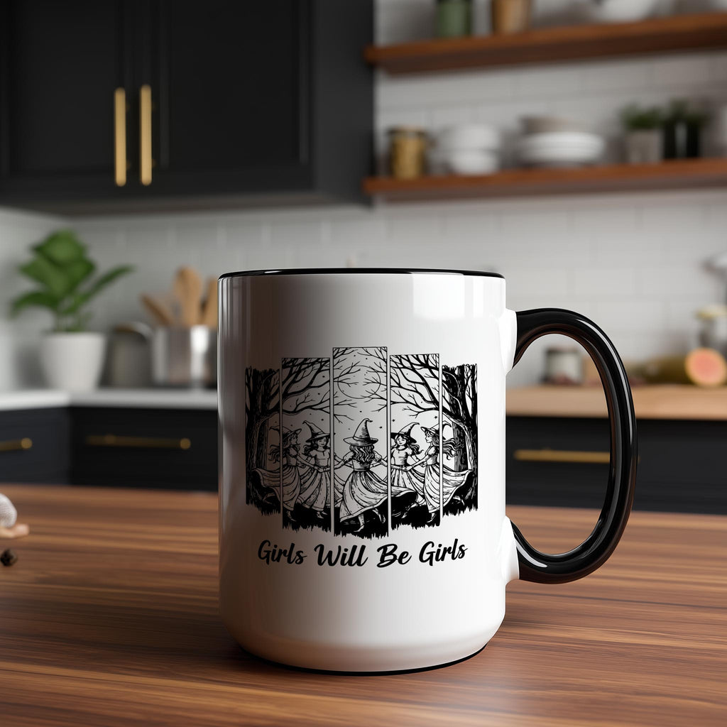Girls Will Be Girls - Witchy Halloween Mug