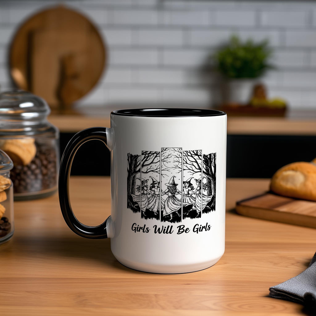 Girls Will Be Girls - Witchy Halloween Mug