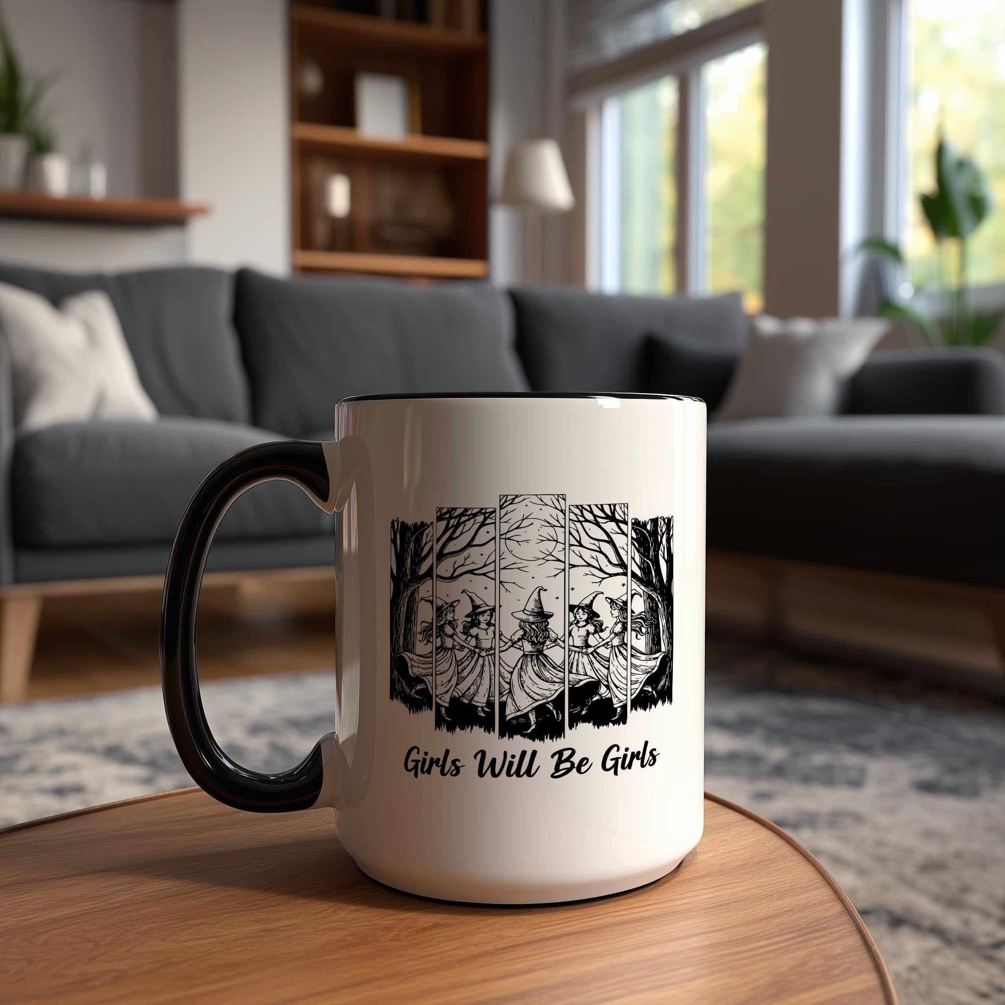 Girls Will Be Girls - Witchy Halloween Mug
