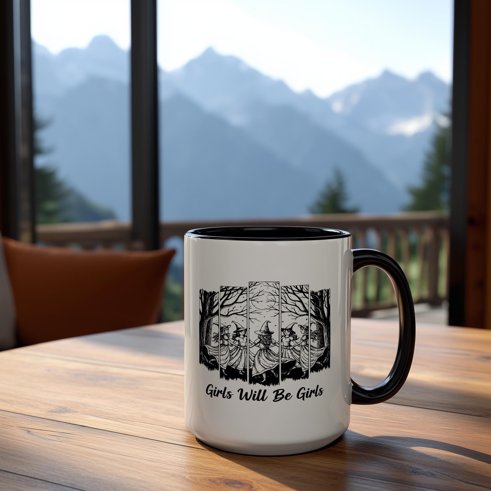 Girls Will Be Girls - Witchy Halloween Mug