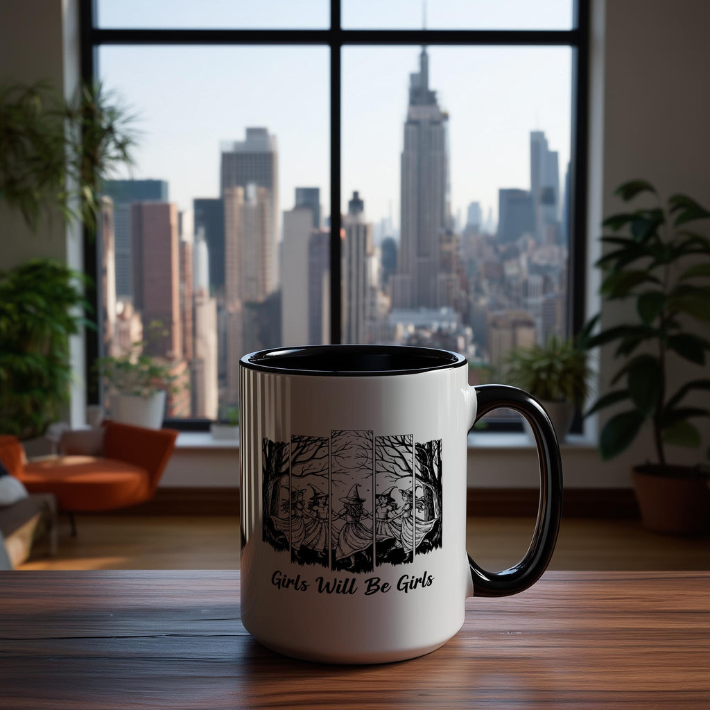 Girls Will Be Girls - Witchy Halloween Mug