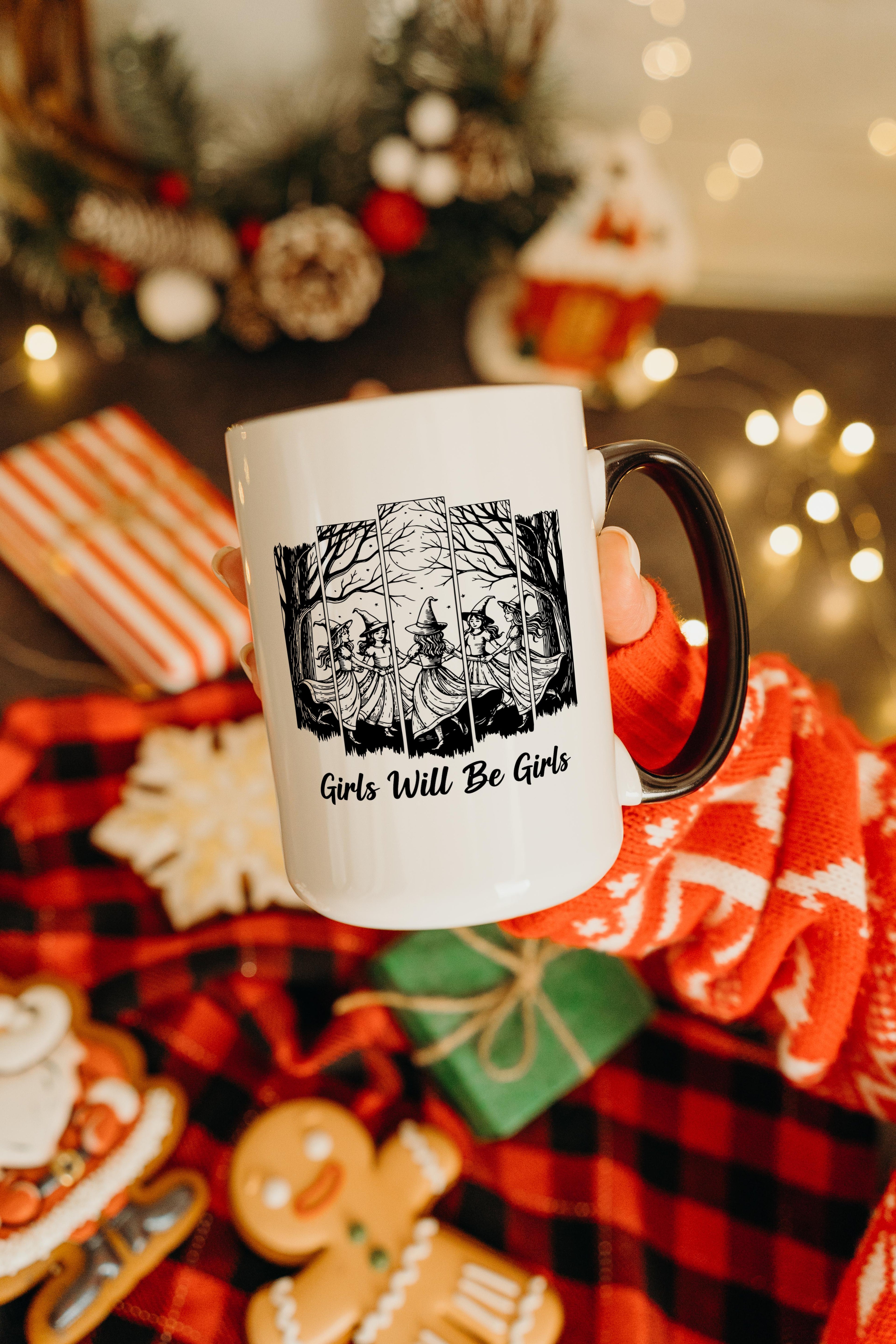 Girls Will Be Girls - Witchy Halloween Mug