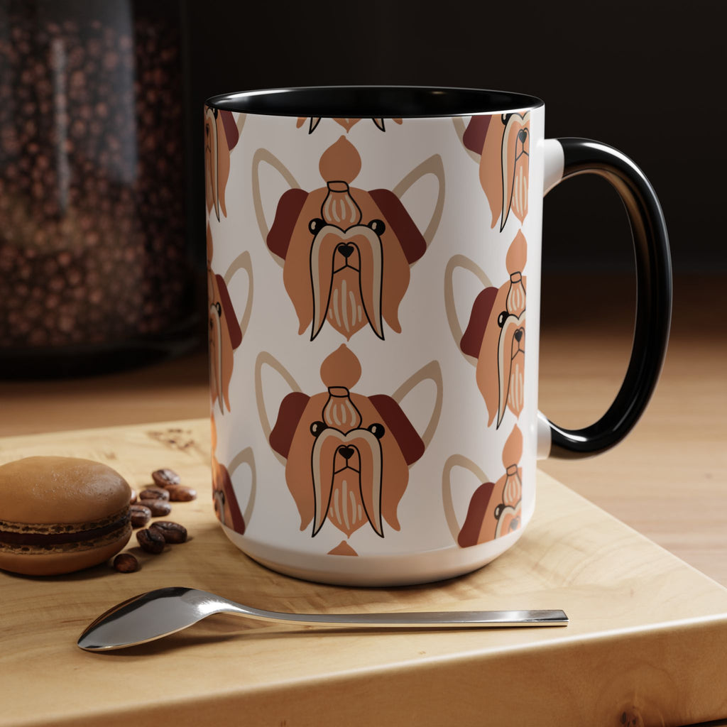 Shih-tzu Dog Doodle Design 15oz Mug