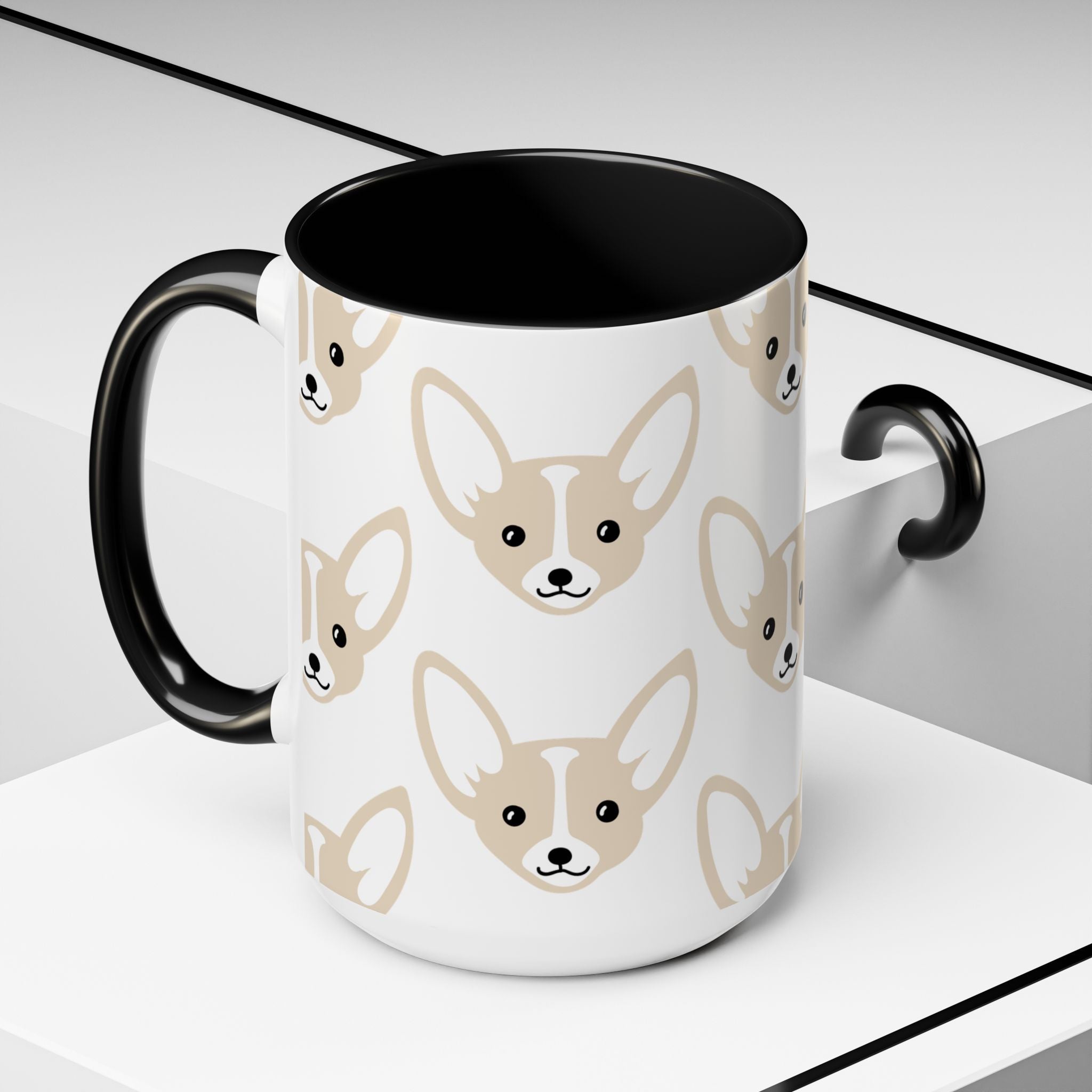 Chihuahua Dog Doodle Design 15oz Mug