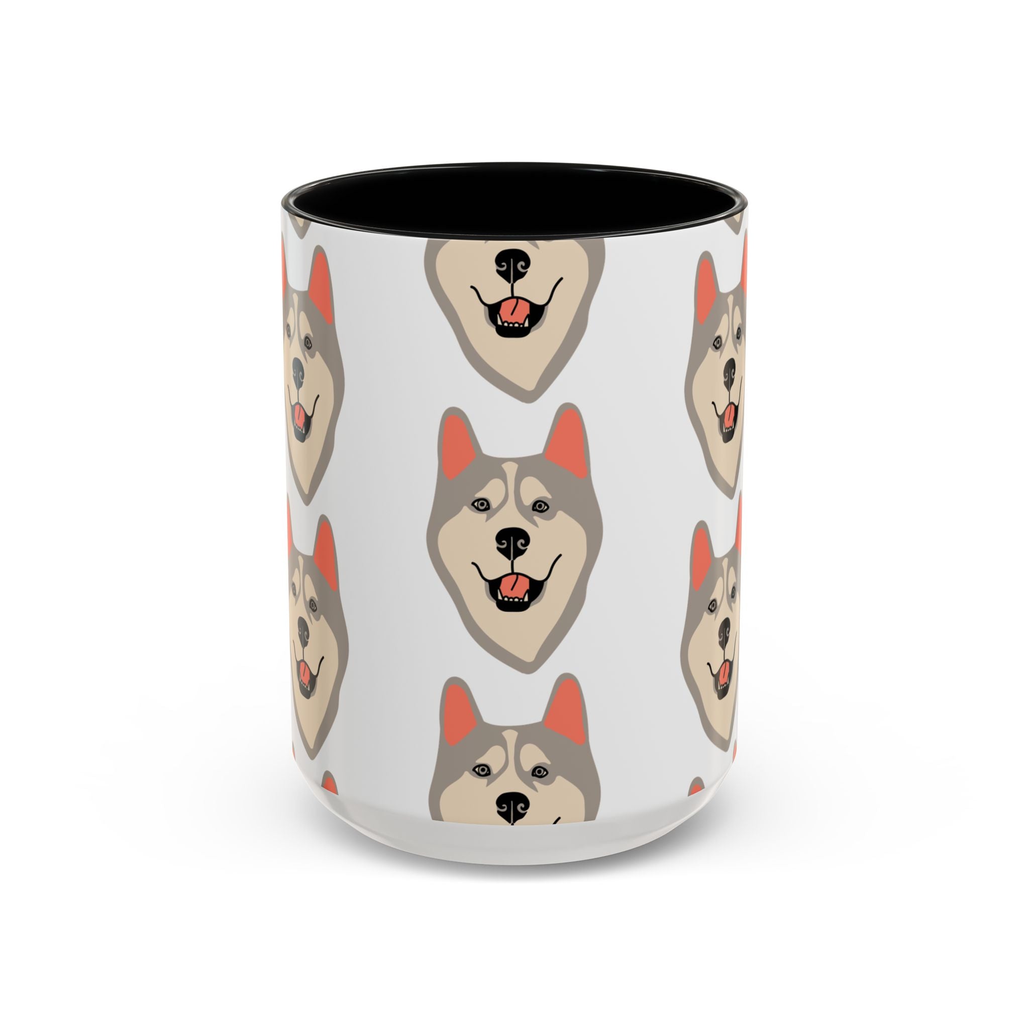 Husky Dog Doodle Design 15oz Mug