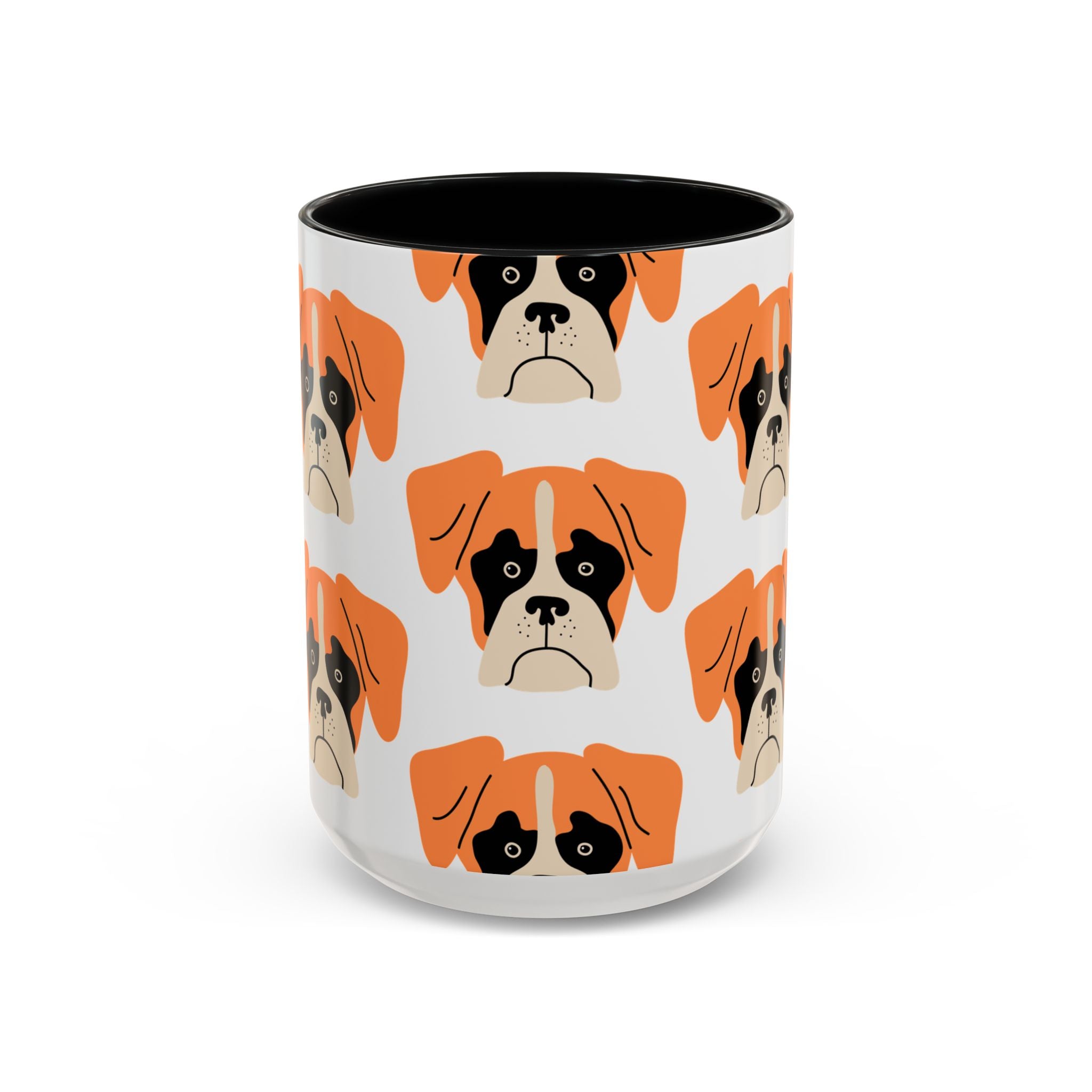 Boxer Dog Doodle Design 15oz Mug