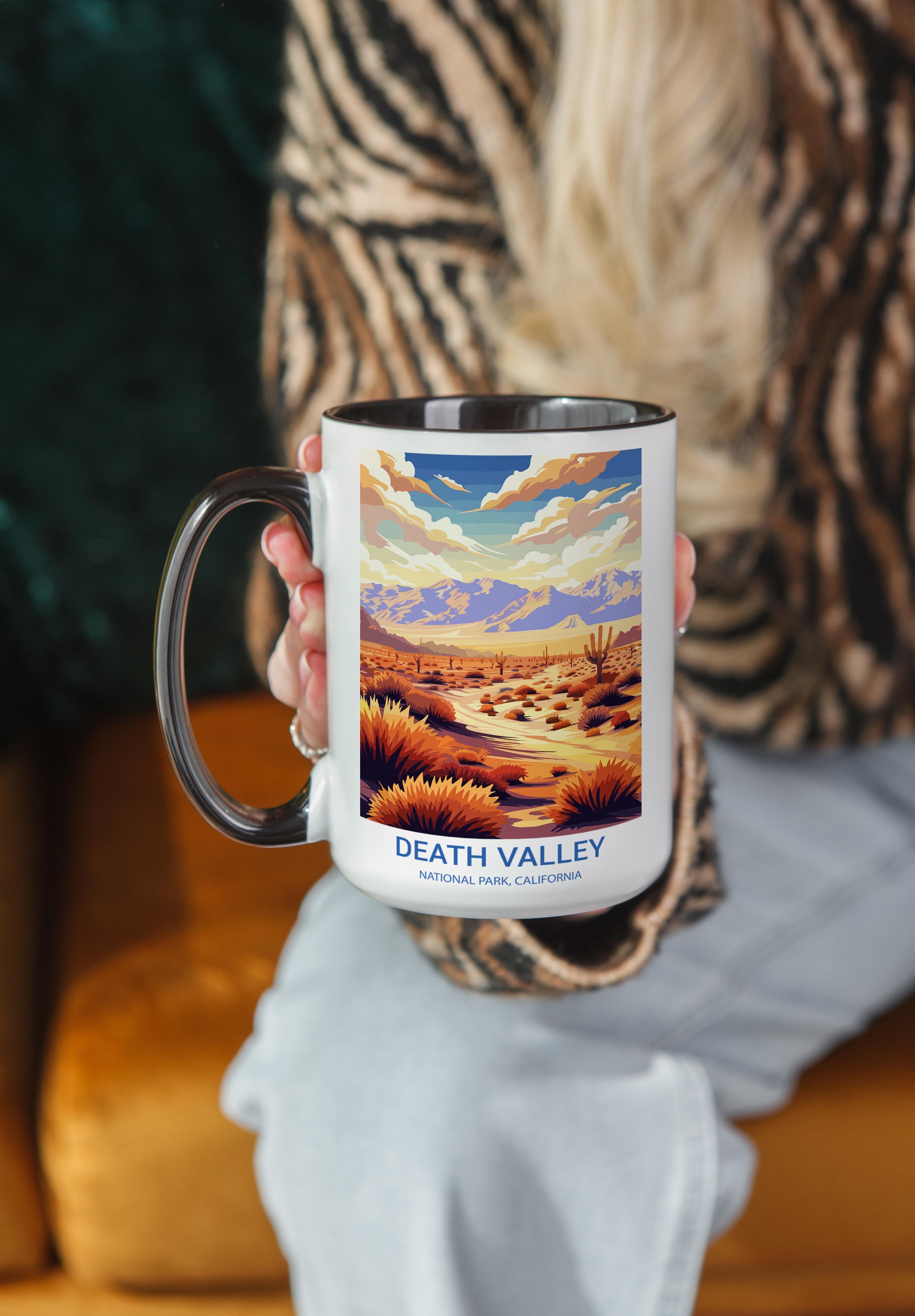 Death Valley - California - US National Park Tourism Mug