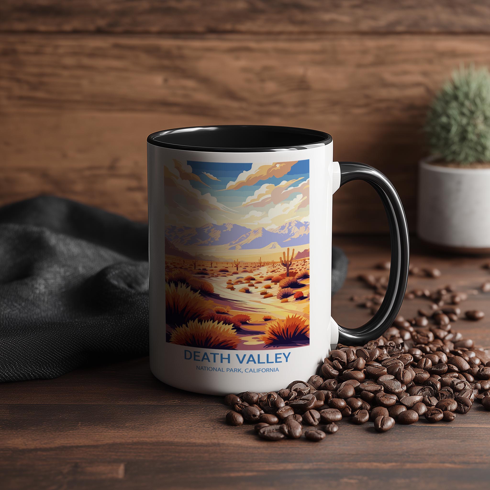 Death Valley - California - US National Park Tourism Mug