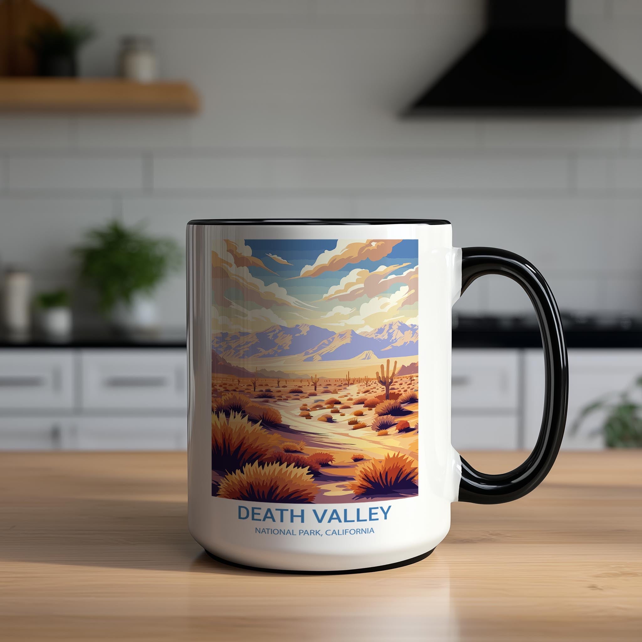 Death Valley - California - US National Park Tourism Mug