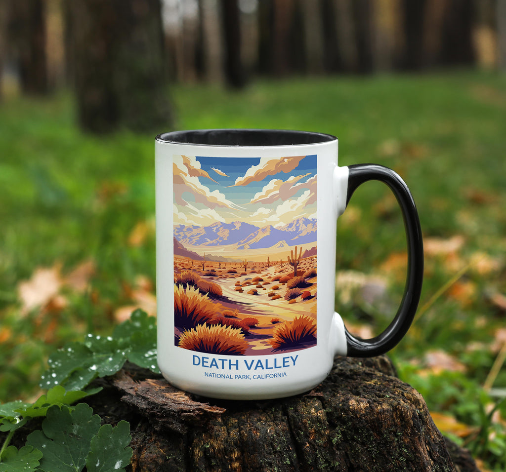 Death Valley - California - US National Park Tourism Mug