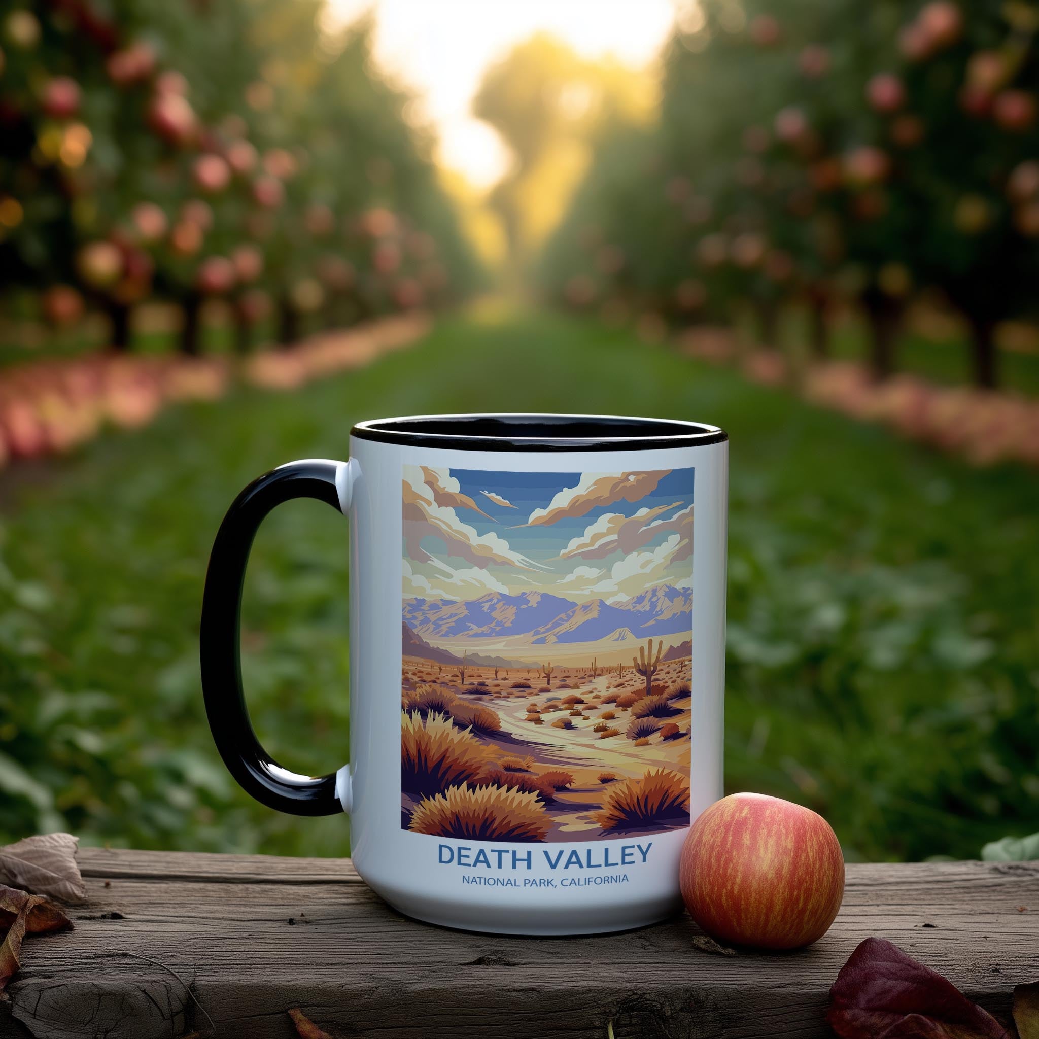 Death Valley - California - US National Park Tourism Mug