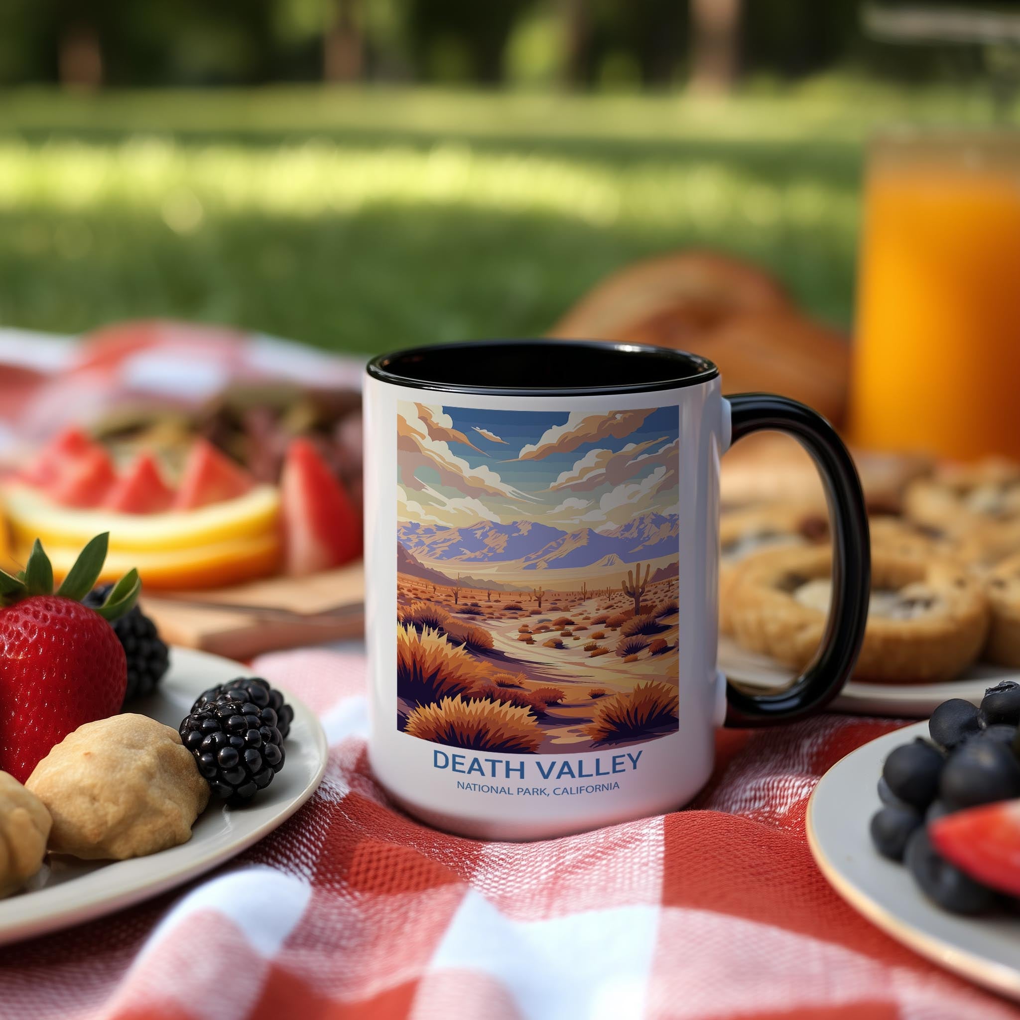 Death Valley - California - US National Park Tourism Mug