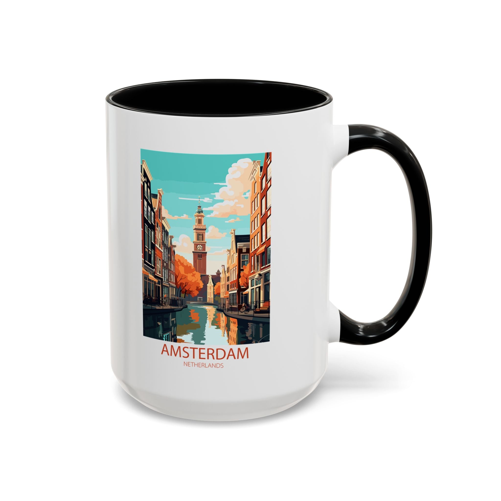 Amsterdam - The Netherlands - Beautiful Tourist Hotspots Mug
