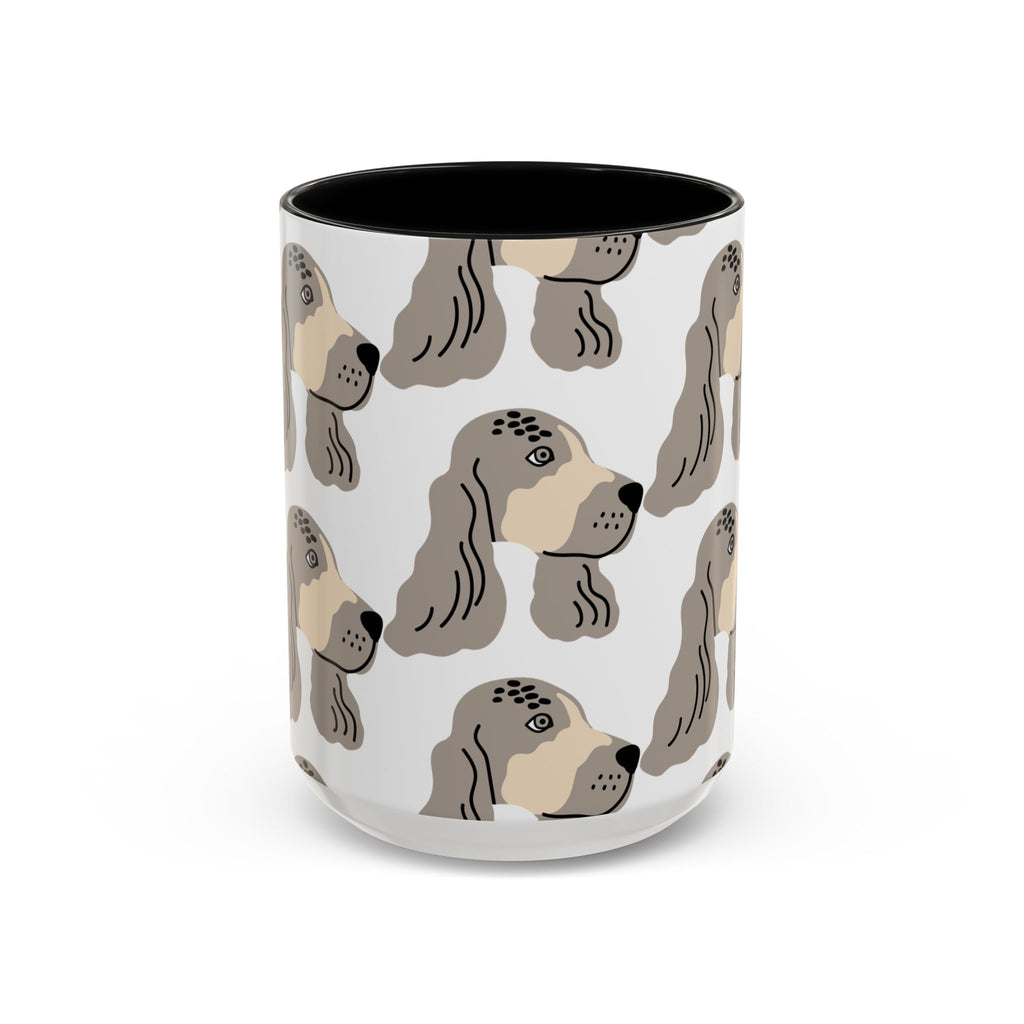Spaniel Dog Doodle Design 15oz Mug
