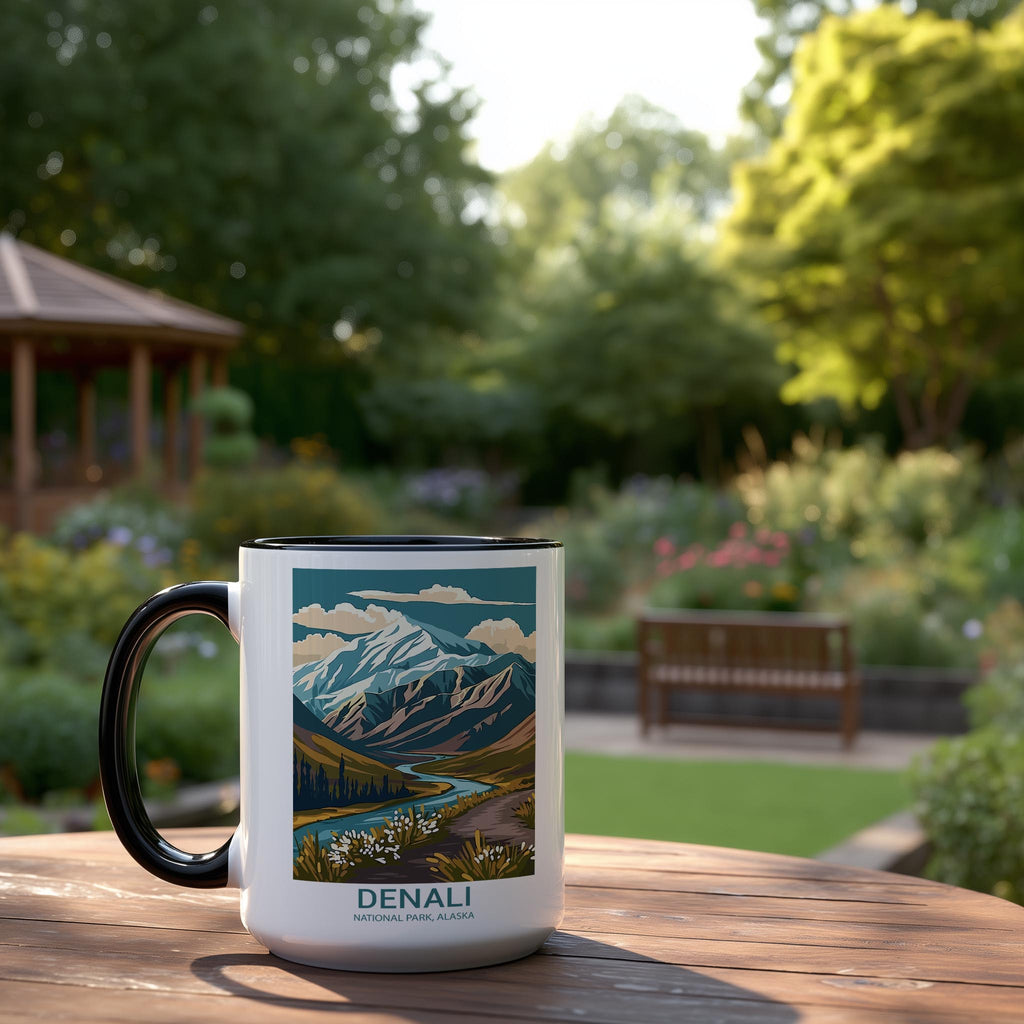 Denali - Alaska - US National Park Tourism Mug